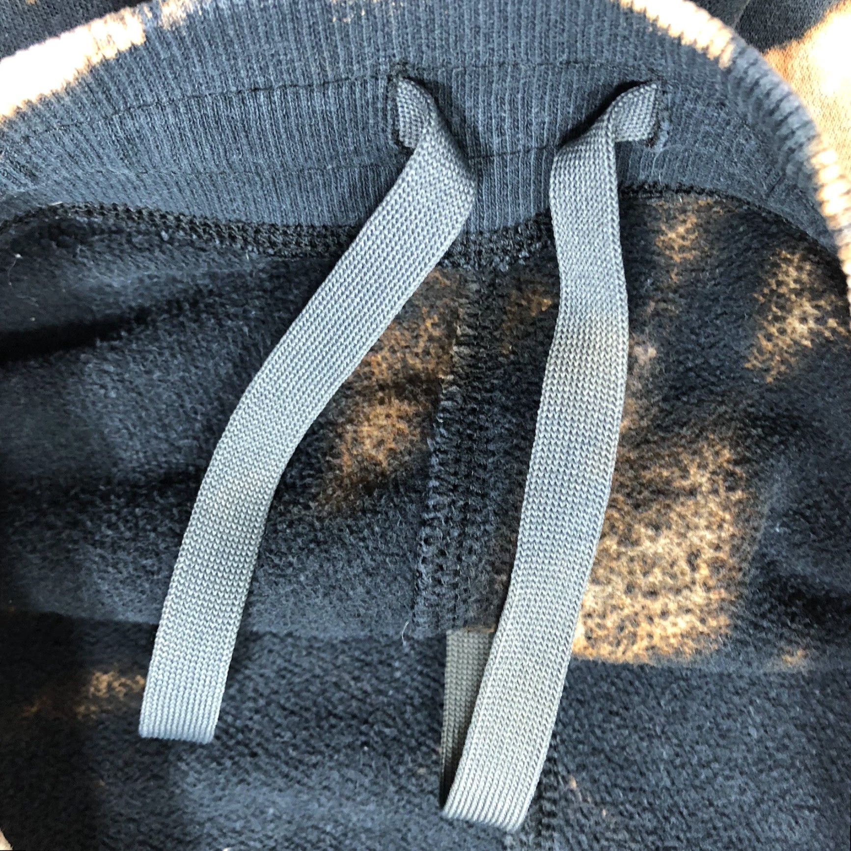Under Armour Under Armour Sweatpants Black Tie Dye Acid Wash Drawstring Mens L Athletic Pants Size US 33 - 6 Thumbnail
