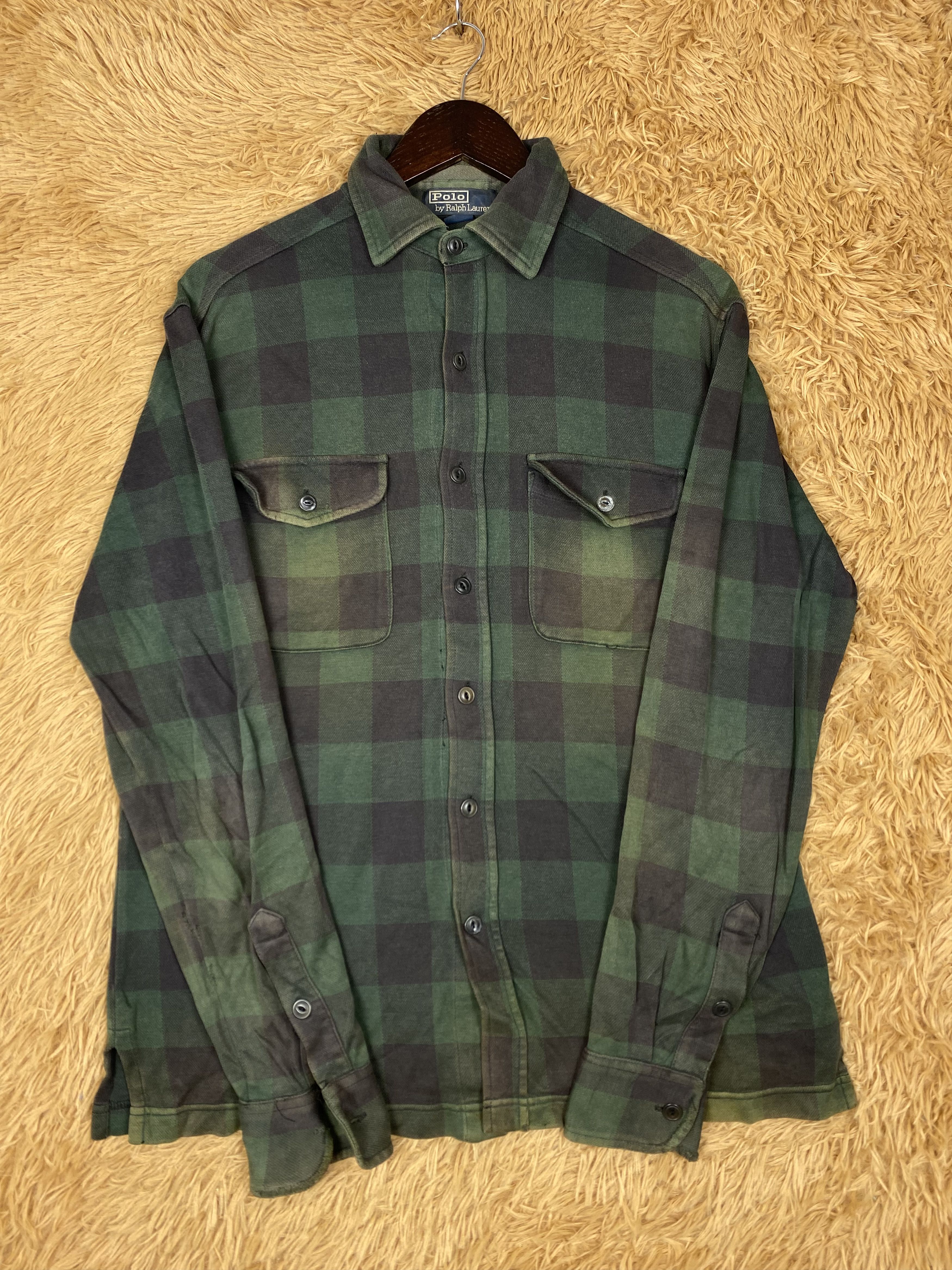 Polo Ralph Lauren Vintage Polo Ralph Lauren Button Up Flannel Shirts DJ0505 Size US M / EU 48-50 / 2 - 4 Thumbnail