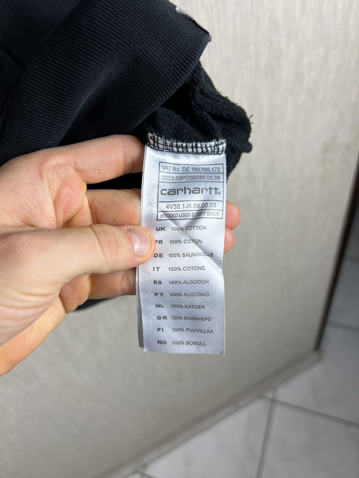 Carhartt Vintage Carhartt hooded logo script sweat hoodie y2k retro Size US S / EU 44-46 / 1 - 16 Thumbnail