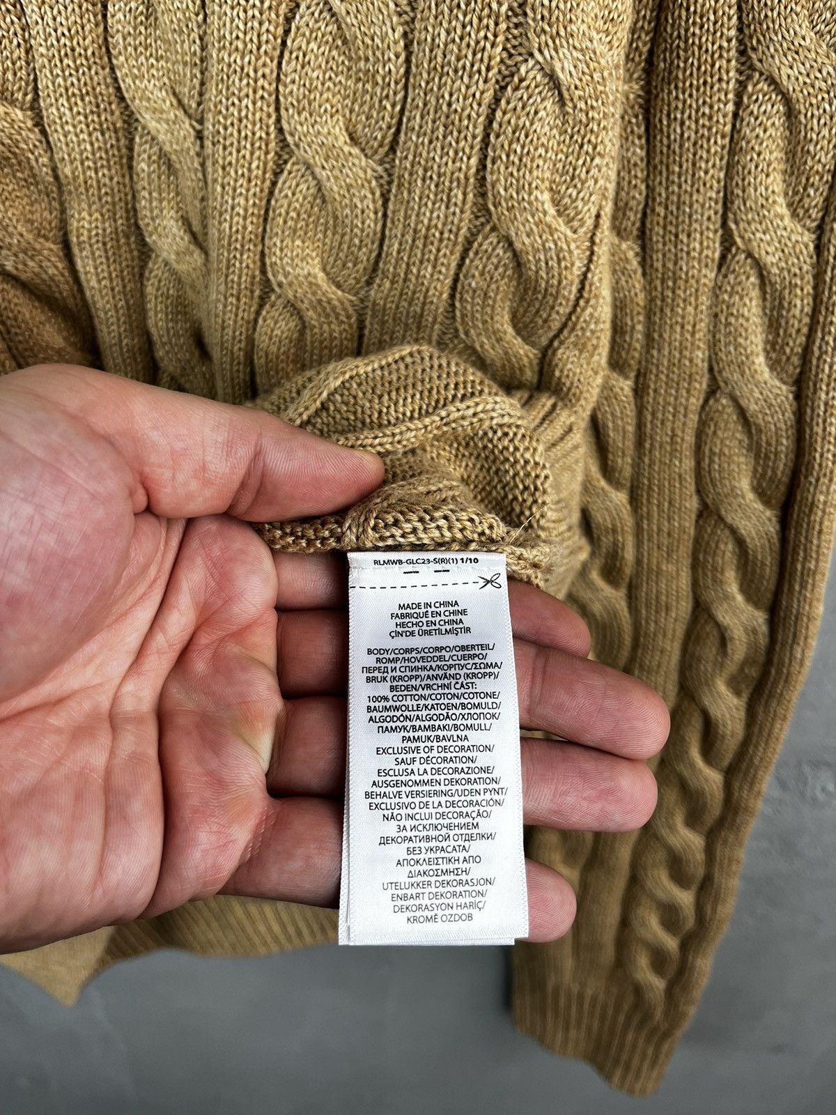 Polo Ralph Lauren × Ralph Lauren Ralph Lauren knit sweater size M Size US M / EU 48-50 / 2 - 10 Thumbnail
