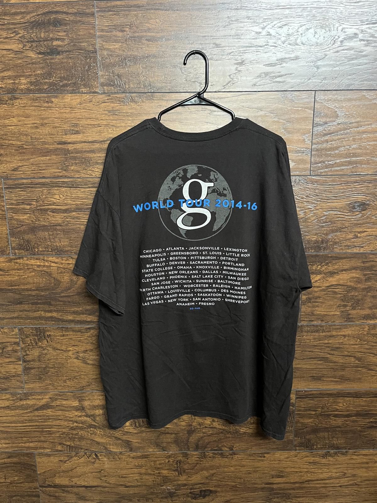 Designer Garth Brooks Tour Tee- 2014-2016 Garth Brooks T-shirt 2XL Size US XXL / EU 58 / 5 - 2 Thumbnail