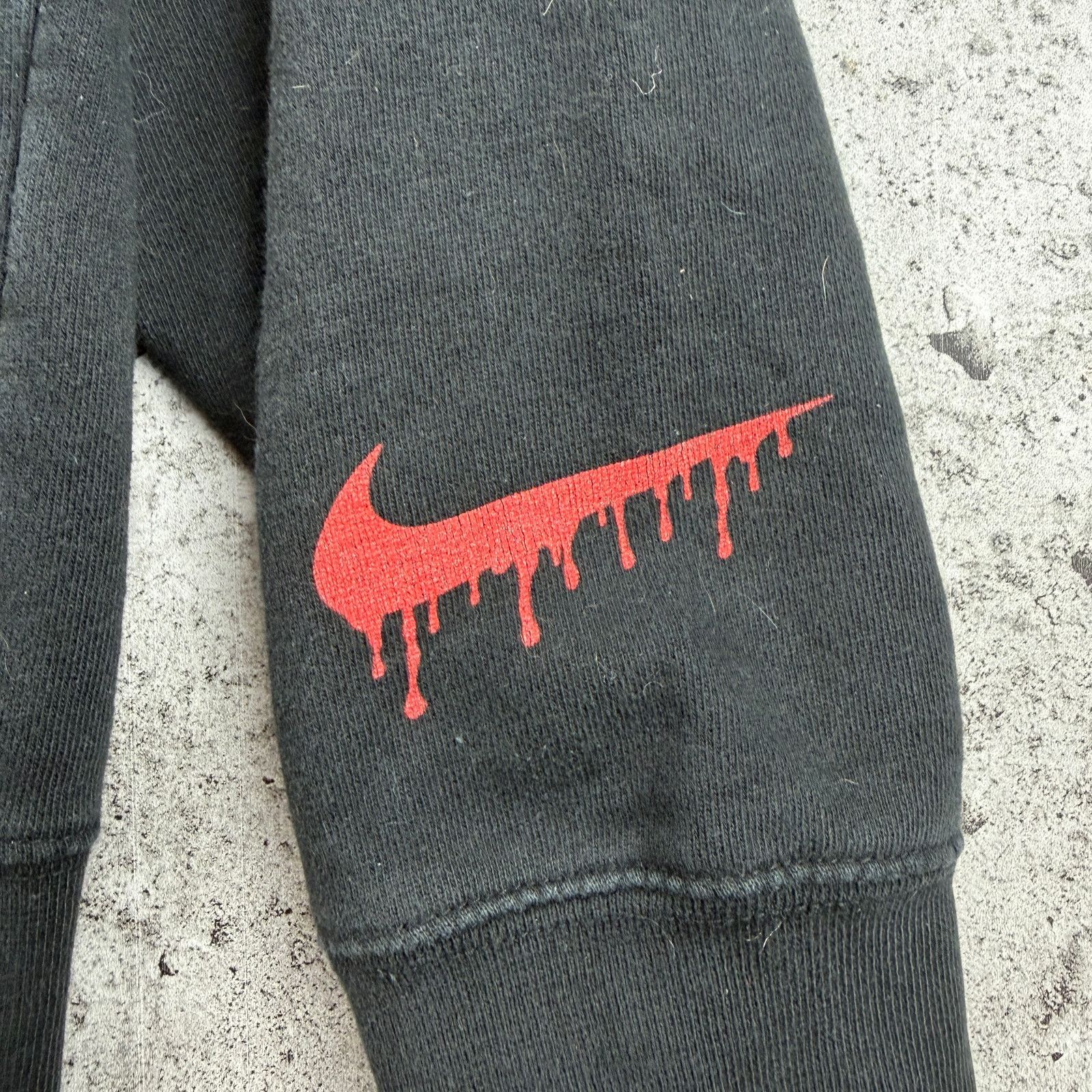 Vintage WristMeetRazor Just Do It Hoodie Size XL Rare Print (26x26) Size US XL / EU 56 / 4 - 3 Thumbnail