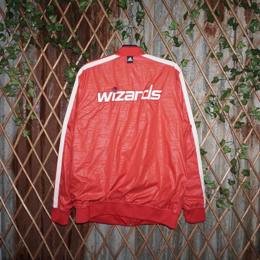 Adidas Large -Vintage Y2K adidas Washington DC wizards track jacket Size US L / EU 52-54 / 3 - 1 Thumbnail