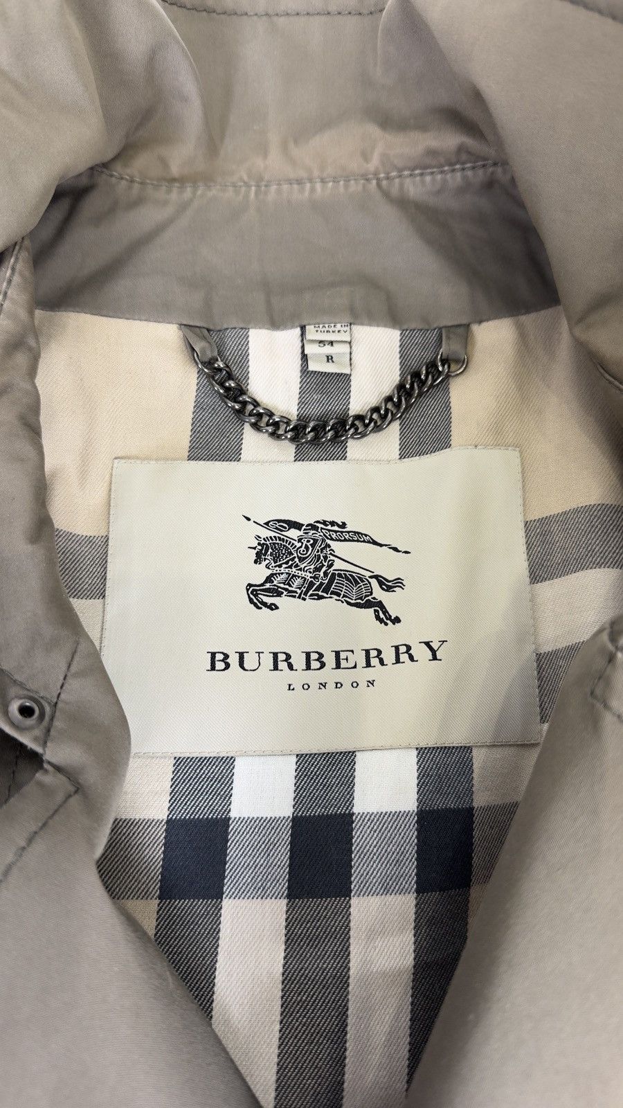 Burberry Burberry Middle length Belted Trench Size US XL / EU 56 / 4 - 13 Thumbnail