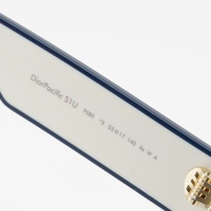 Dior Dior DIORPACIFIC S1U 95B0 Sunglasses Ivory Rectangle Frame Size ONE SIZE - 11 Thumbnail