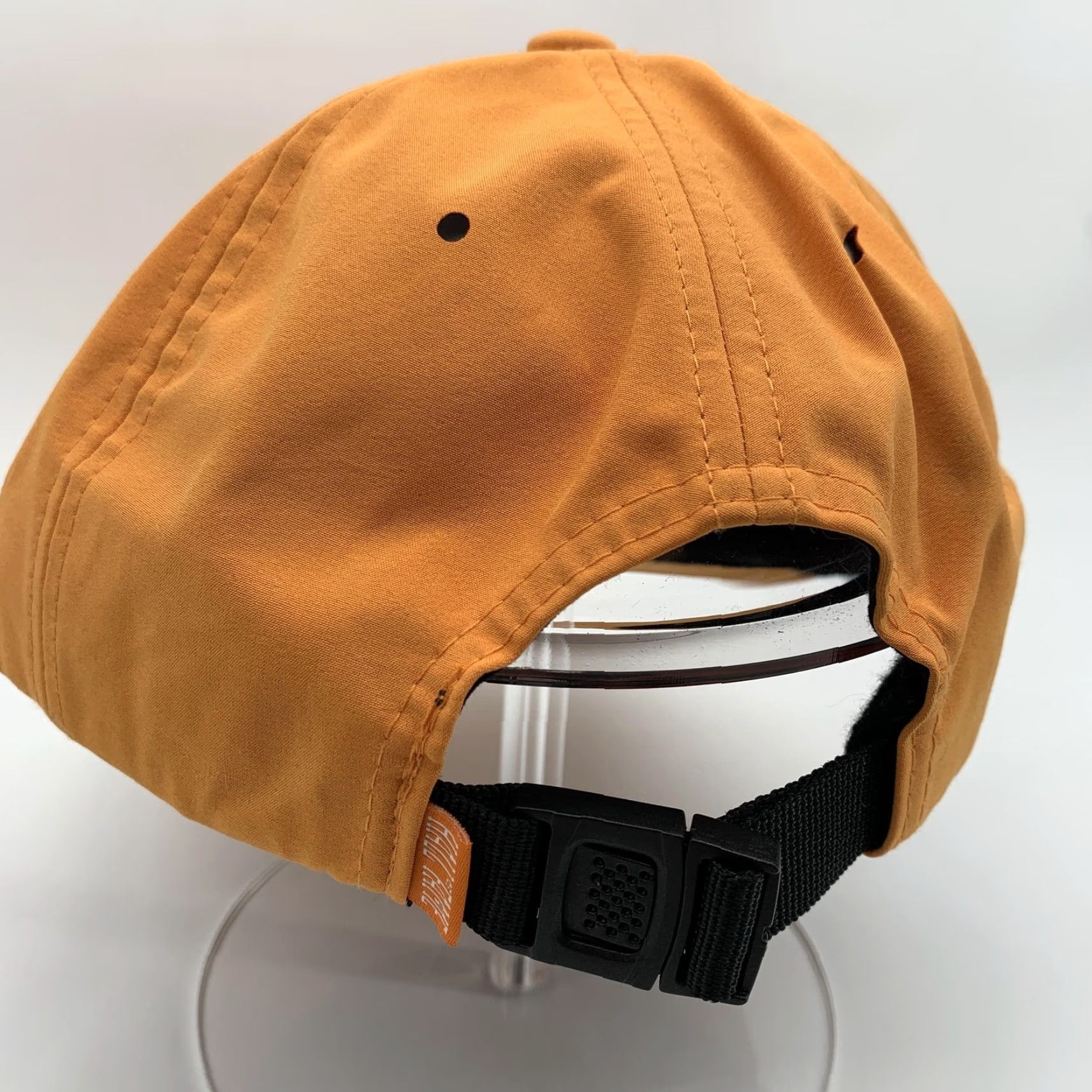 Logo 7 Hall of Fame Hat Mens Orange One Size Adjustable Strap Back Logo 2nd Sucks Baseball Cap Size ONE SIZE - 3 Thumbnail
