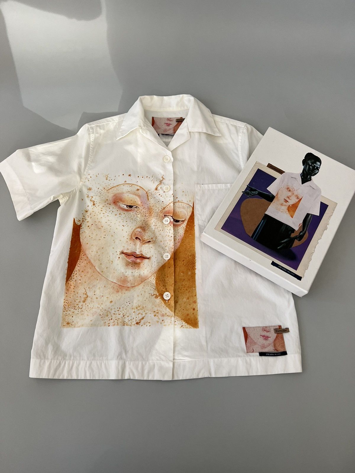 Prada Prada FW16 Thermidor Bowling Shirt Size US S / EU 44-46 / 1 - 4 Thumbnail
