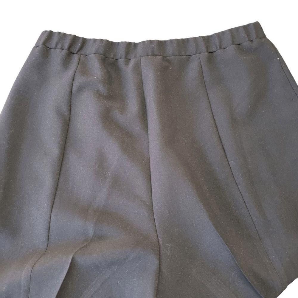 Designer CT1449 1.State Black Pant with Ankle Split Size 30" / US 8 / IT 44 - 3 Thumbnail
