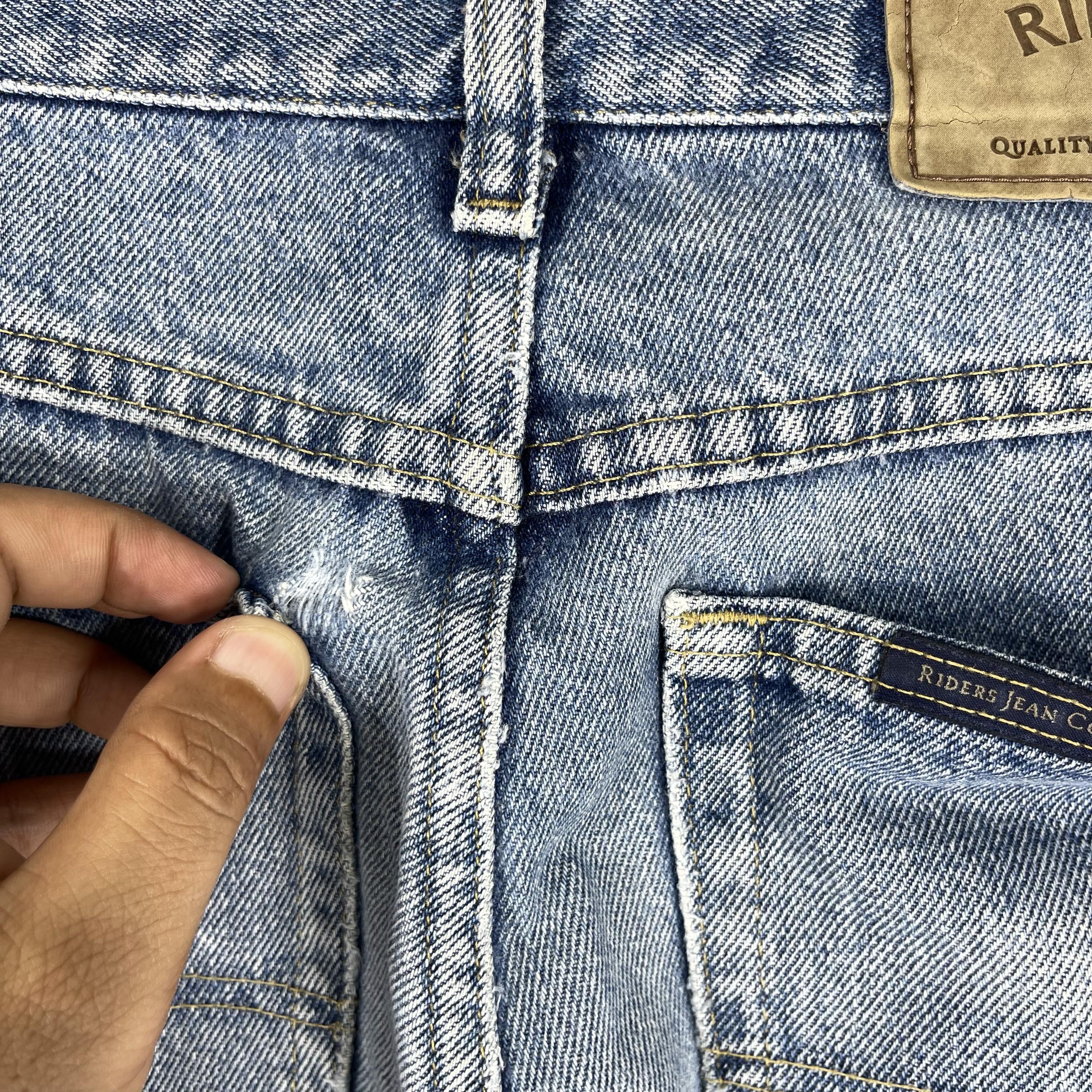 Lee × Vintage W31 L34 Vintage Distressed Lee Riders High Rise Jeans Size US 31 - 9 Thumbnail