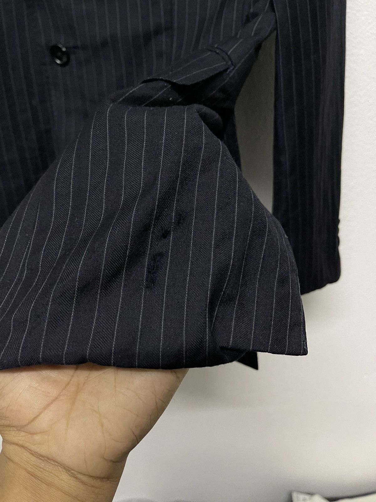 Japanese Brand × Loro Piana × Vintage 90s LORO PIANA STRIPES BLAZZER RARE DESIGN Size US S / EU 44-46 / 1 - 6 Thumbnail