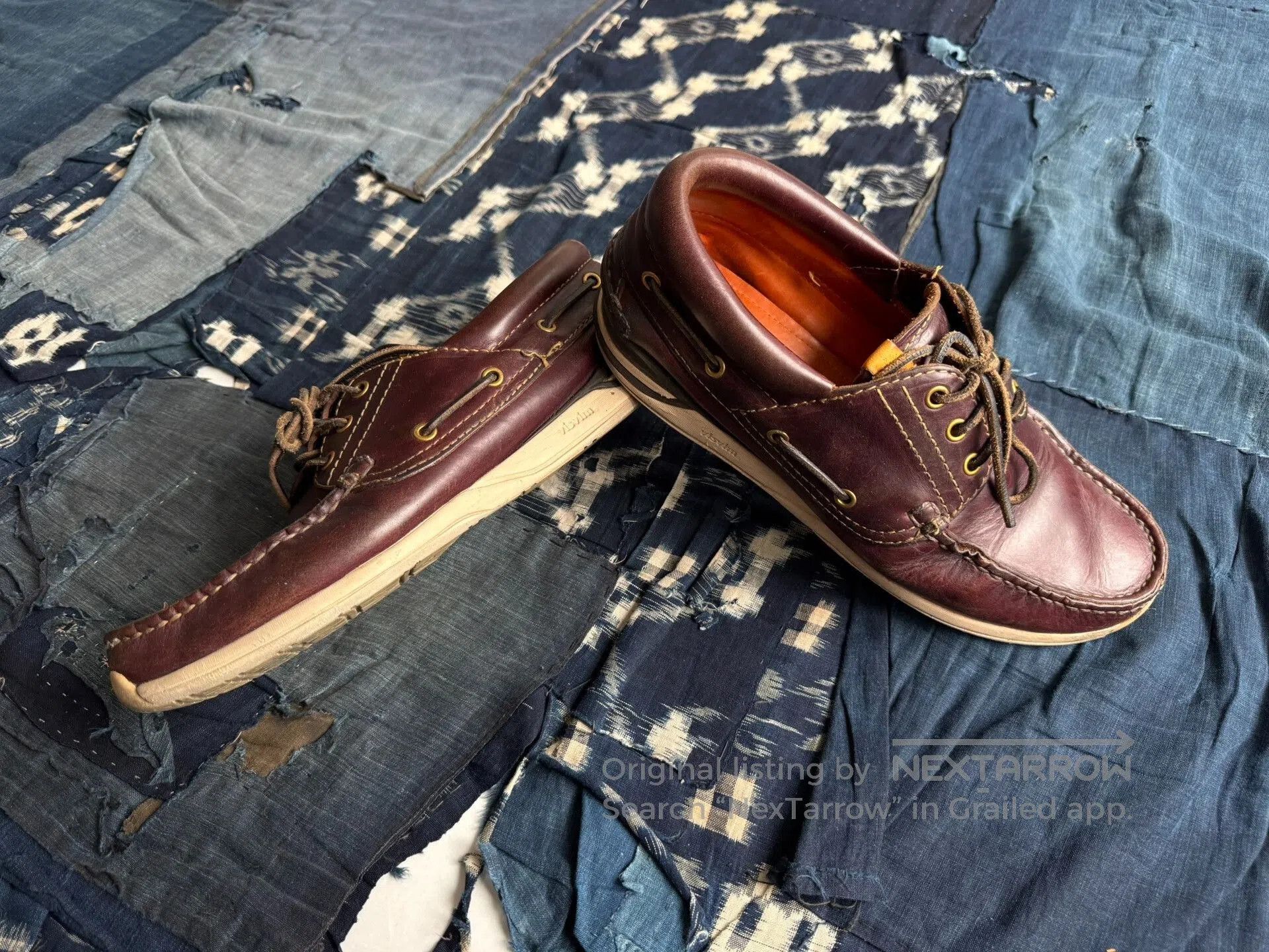 Visvim VISVIM Americana Deck Folk Leather Shoes. Size US 11 / EU 44 - 1 Thumbnail
