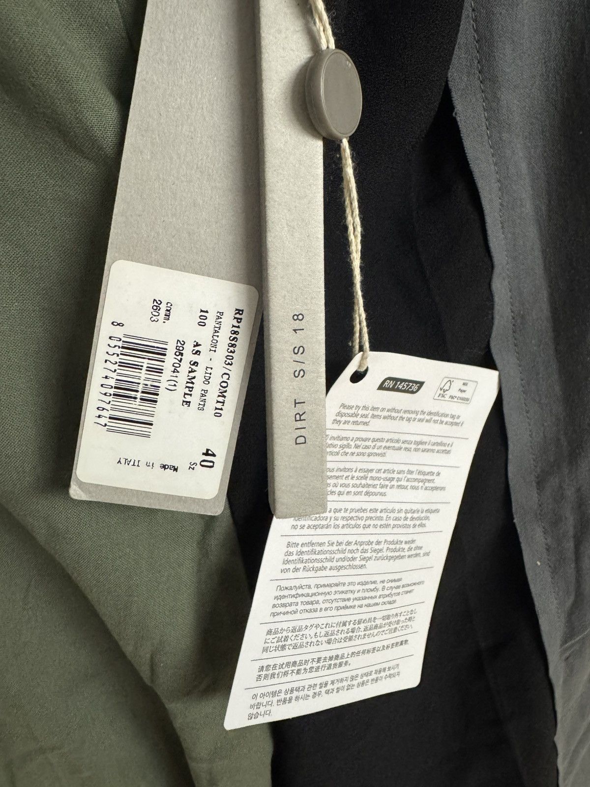 Rick Owens Rick owens Lido pants, sz 40it Size 27" / US 4 / IT 40 - 4 Thumbnail