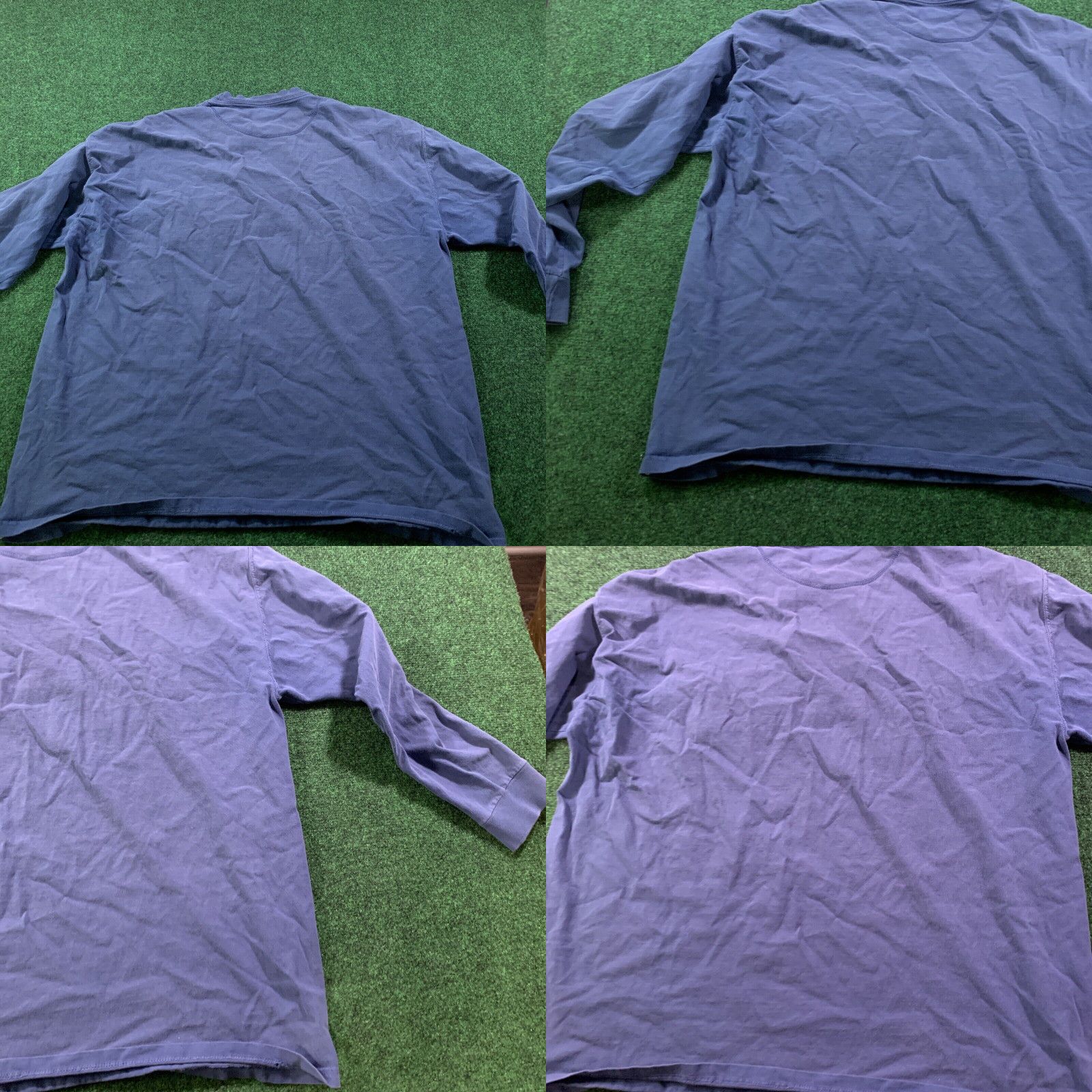 Russell Athletic Russell Athletic Blue longsleeve T shirt Size XL Crew Neck Pocket Size US XL / EU 56 / 4 - 8 Thumbnail