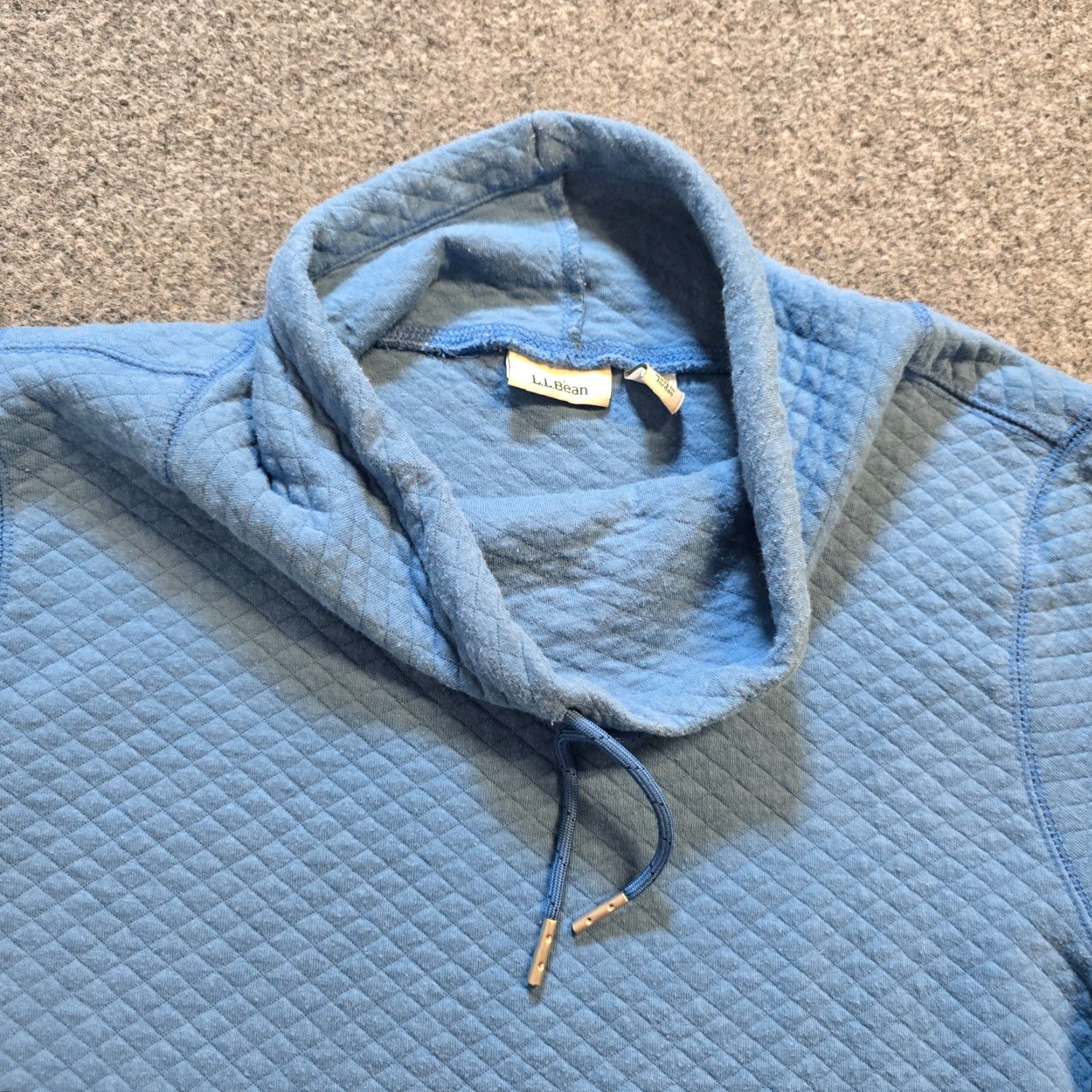 Vintage **L.L. Bean Women's Blue SoftLight Regular Fit Pullover Casual** User: L.L. Bean Women's Blue SoftLight Regular Fit Pullover Casual Size M / US 6-8 / IT 42-44 - 2 Thumbnail