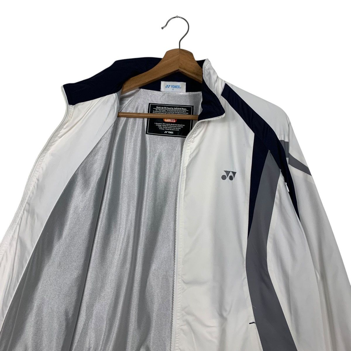 Vintage YONEX Heat Capsule Track Jacket #2472-C111 Size US M / EU 48-50 / 2 - 8 Thumbnail