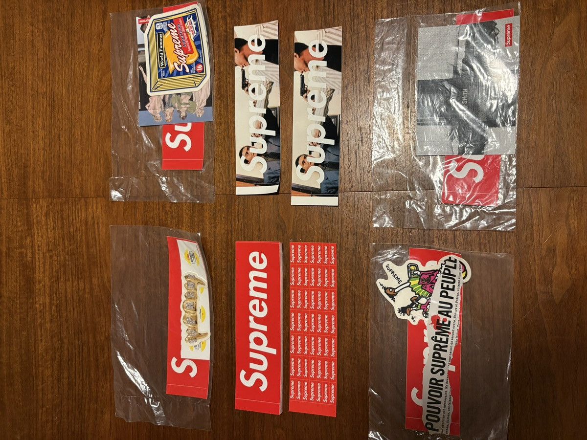 Supreme Supreme Sticked Lot - 30 Box Logo + Sticker Packs | Grailed