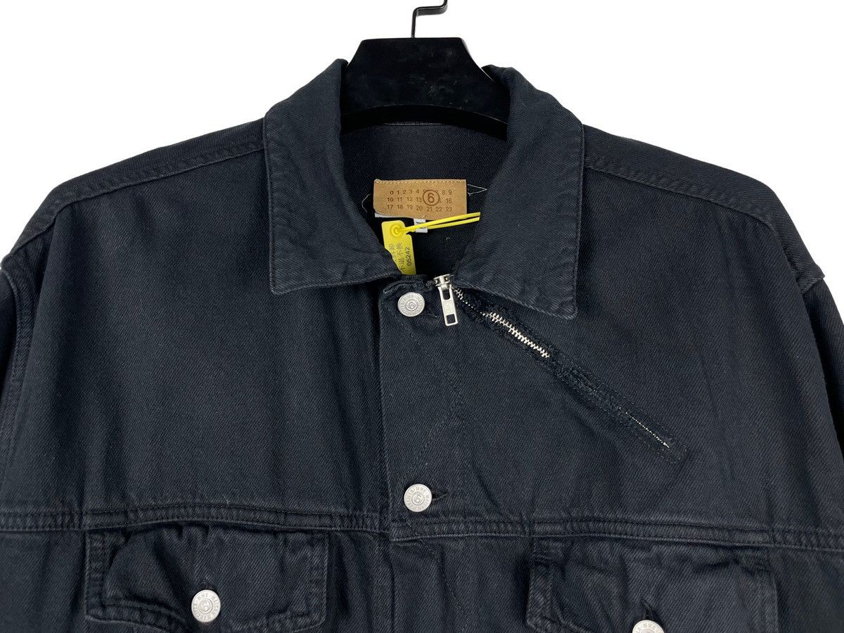 Maison Margiela Maison Margiela MM6 Collar Zipper Denim Jacket Size US M / EU 48-50 / 2 - 3 Thumbnail