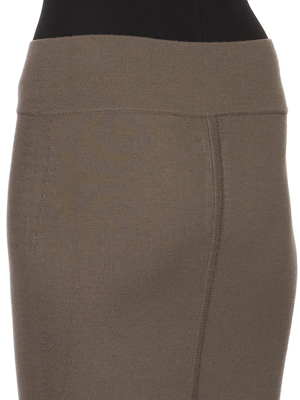 Rick Owens o1y0126 Maxi Skirt in Gray Size 27" / US 4 / IT 40 - 5 Thumbnail