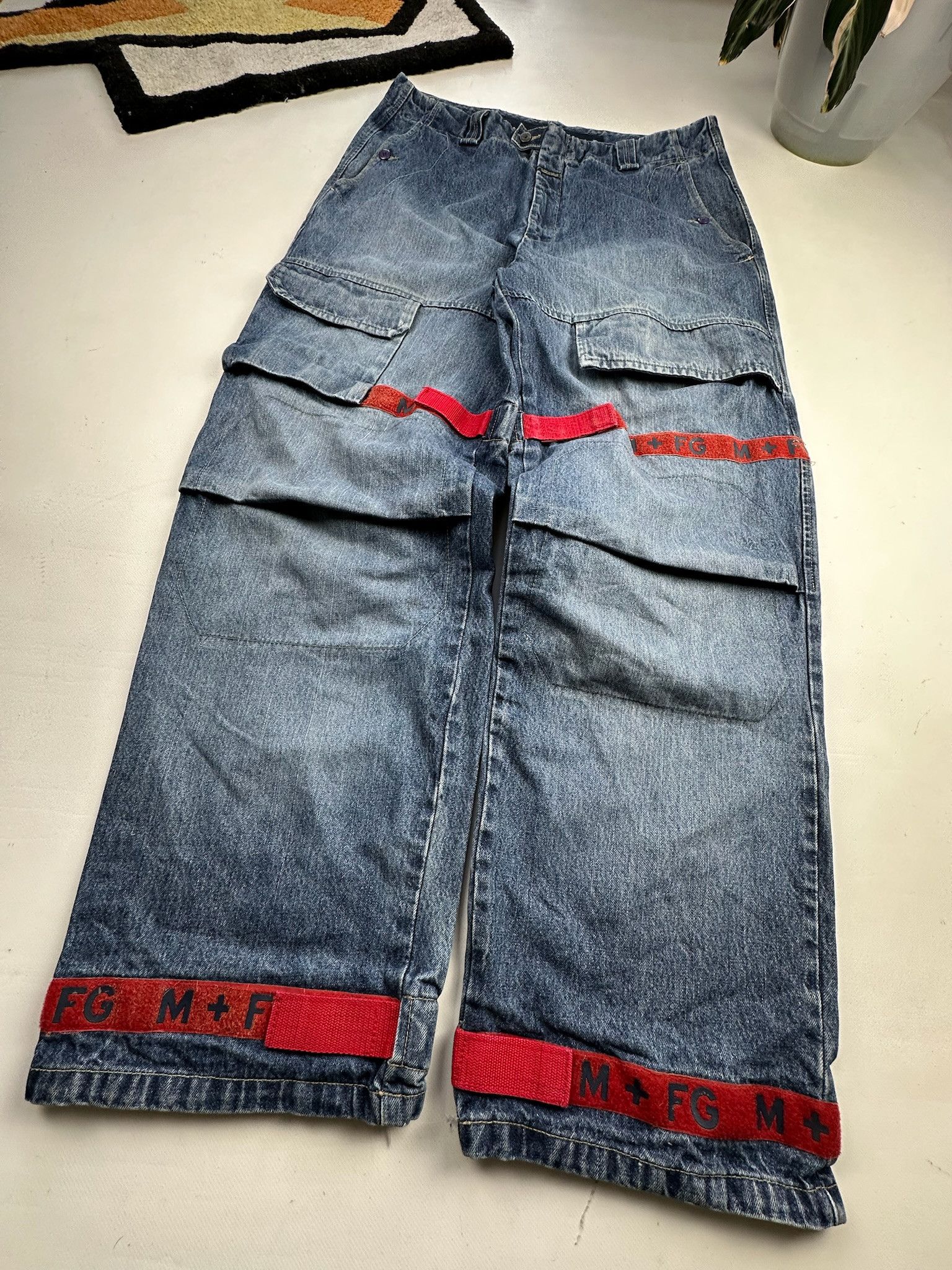 Marithe + Francois Girbaud Marithe Francois Girbaud Baggy Denim jeans Size US 38 / EU 54 - 7 Thumbnail