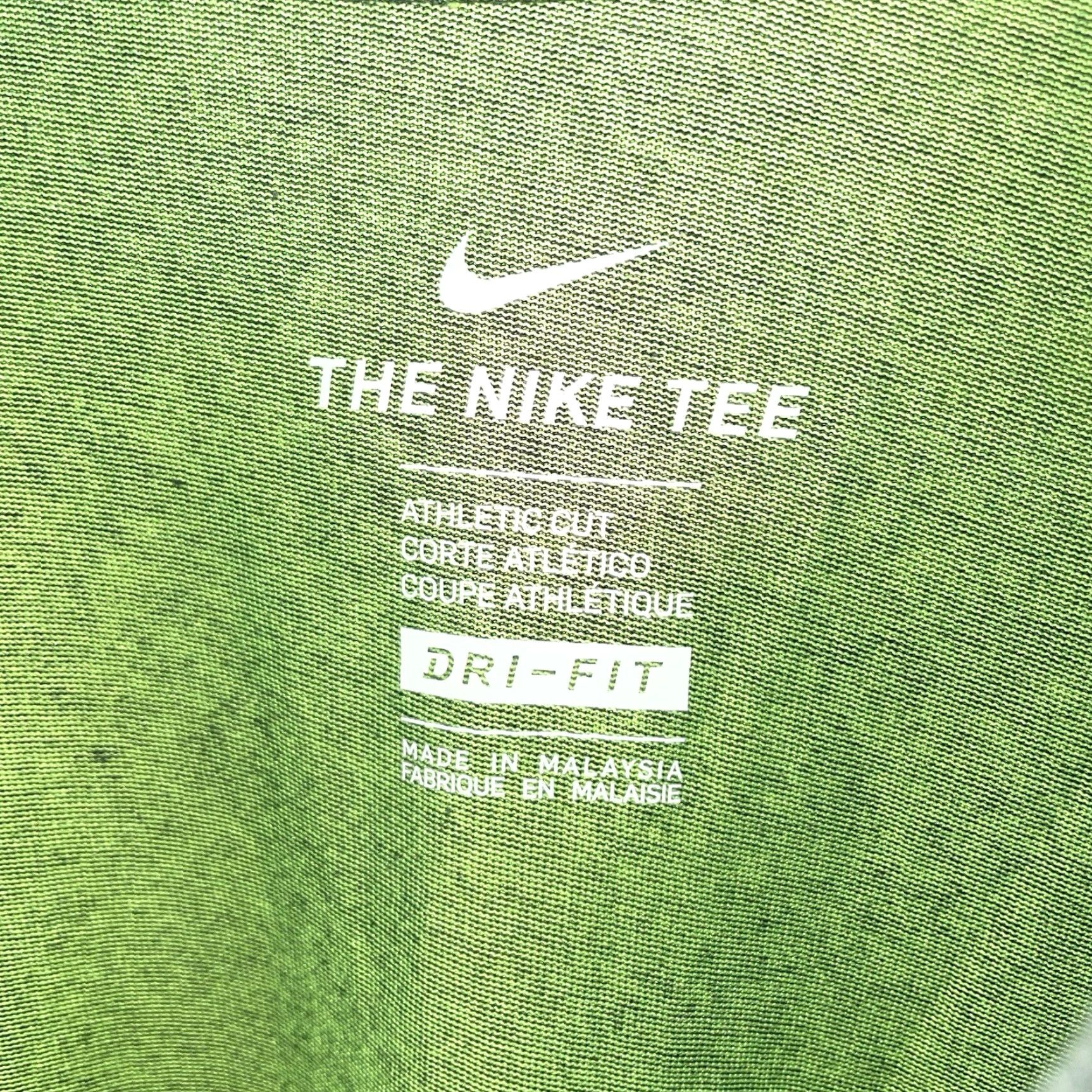 Nike Nike Tee Dri-Fit Green Athletic Tee Mens Size L Size US L / EU 52-54 / 3 - 4 Thumbnail