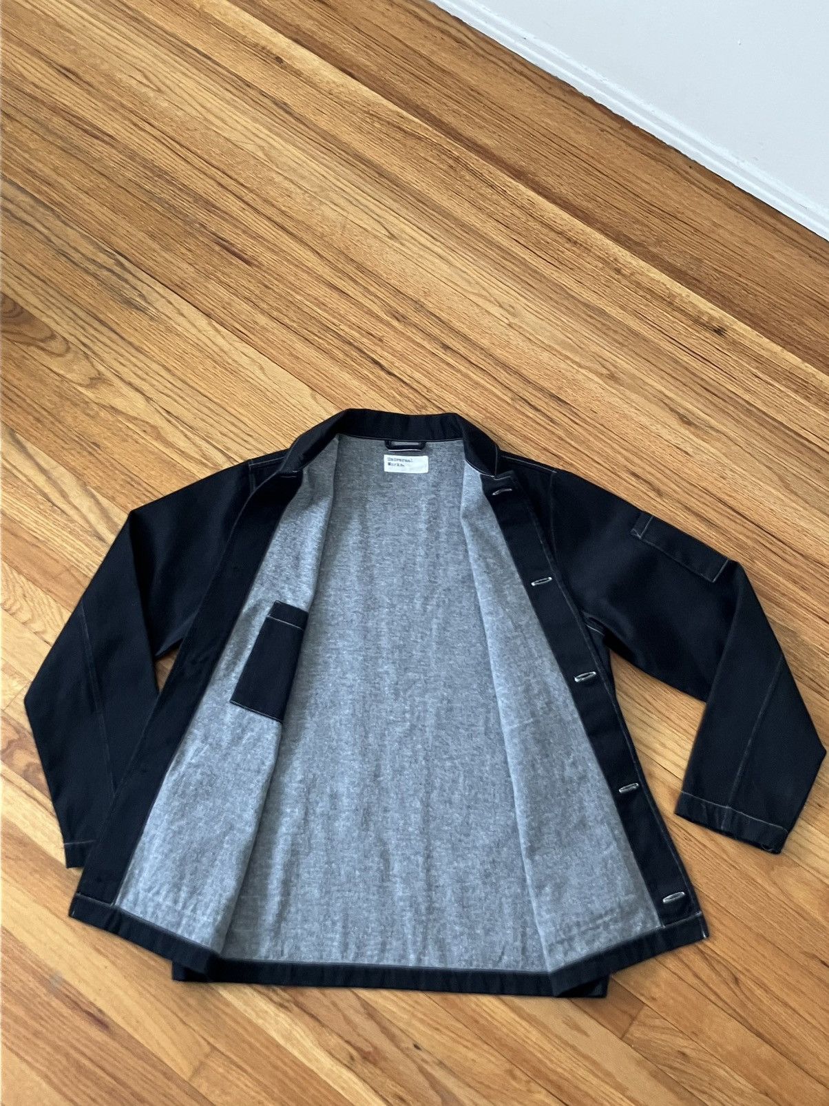 Universal Works x master-piece Black Denim Jacket