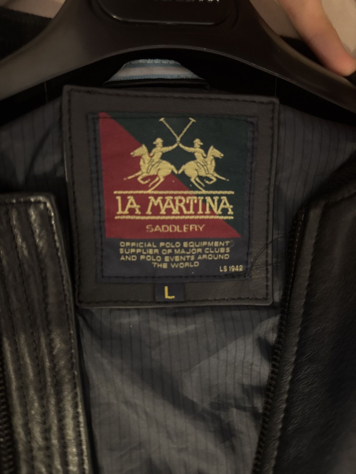 La Martina La martina leather jacket Size US L / EU 52-54 / 3 - 3 Thumbnail
