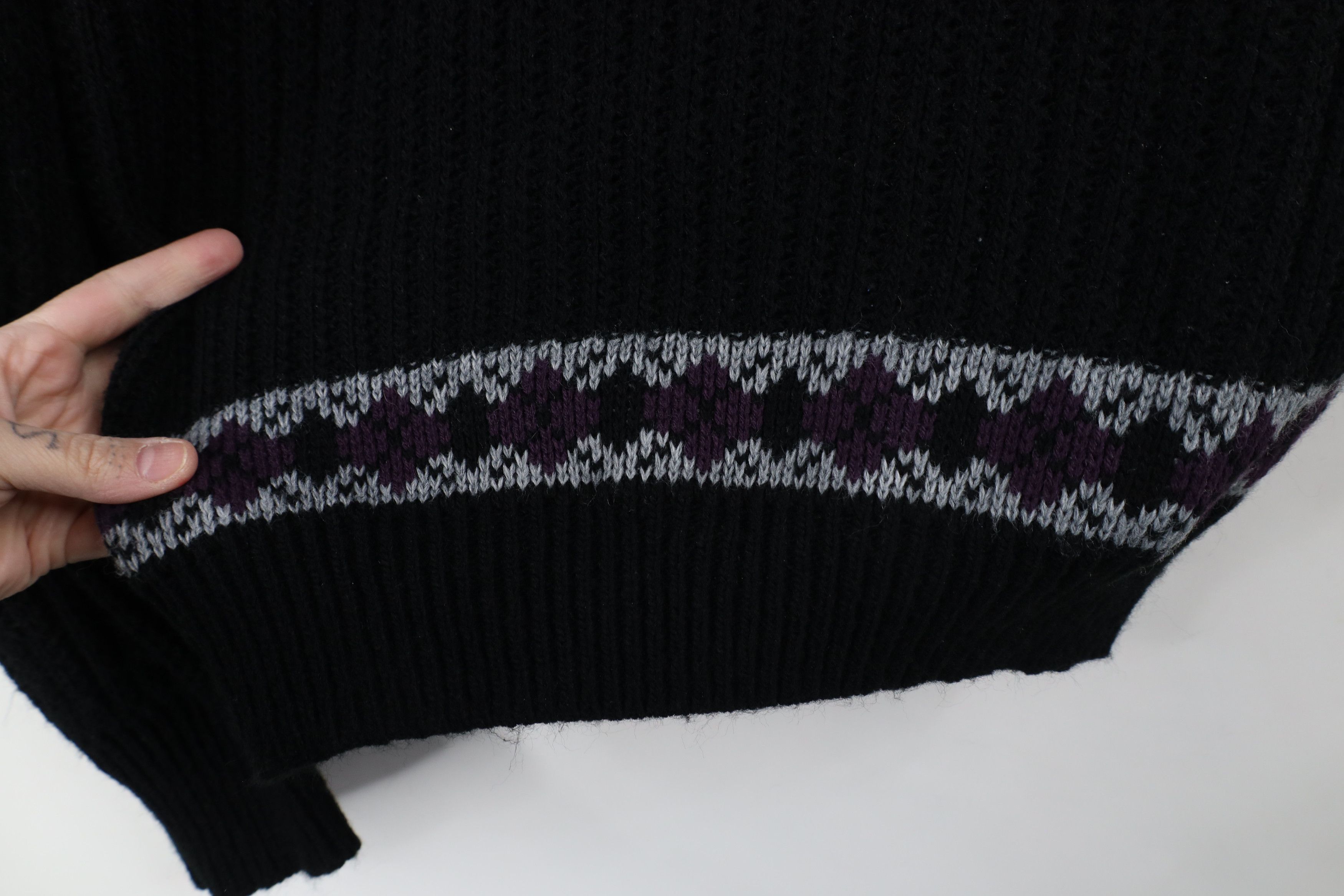 Vintage Vintage 80s 90s Dapper Ribbed Knit V-Neck Sweater USA Size US M / EU 48-50 / 2 - 7 Thumbnail