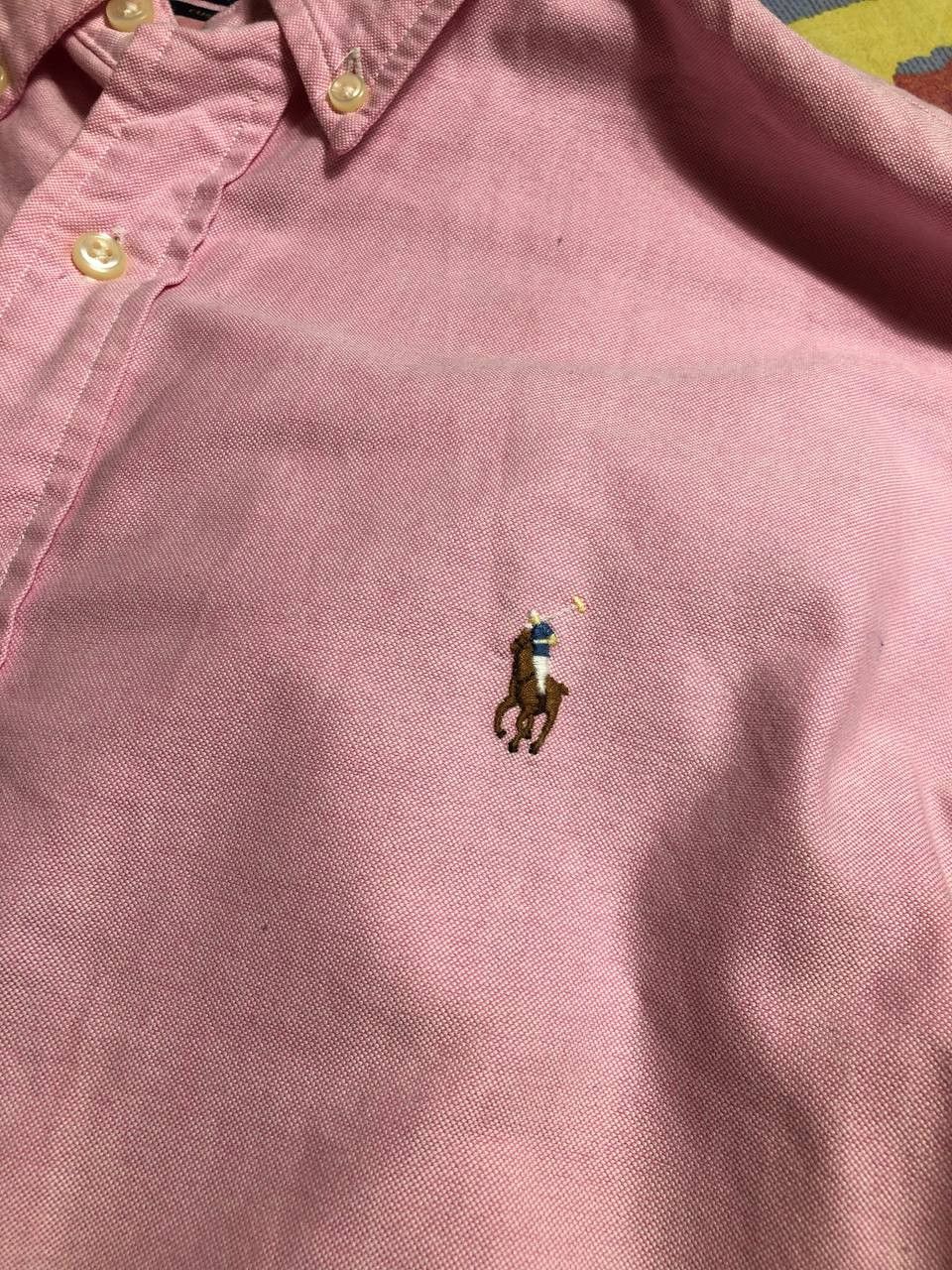 Polo Ralph Lauren × Vintage Ralph Lauren Polo Long Sleeve Button Shirt Size US L / EU 52-54 / 3 - 2 Thumbnail