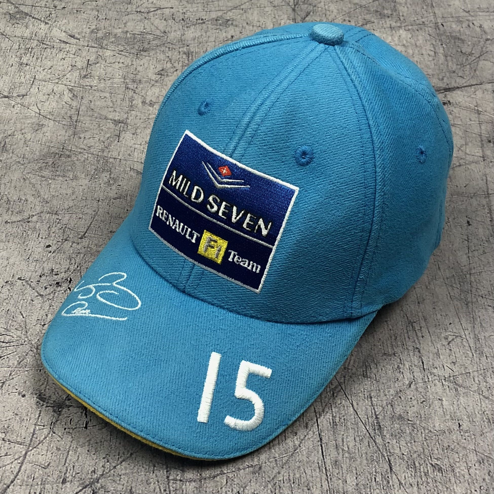 NASCAR Vintage Mild Seven Renault F1 Team Cap Size ONE SIZE - 2 Thumbnail
