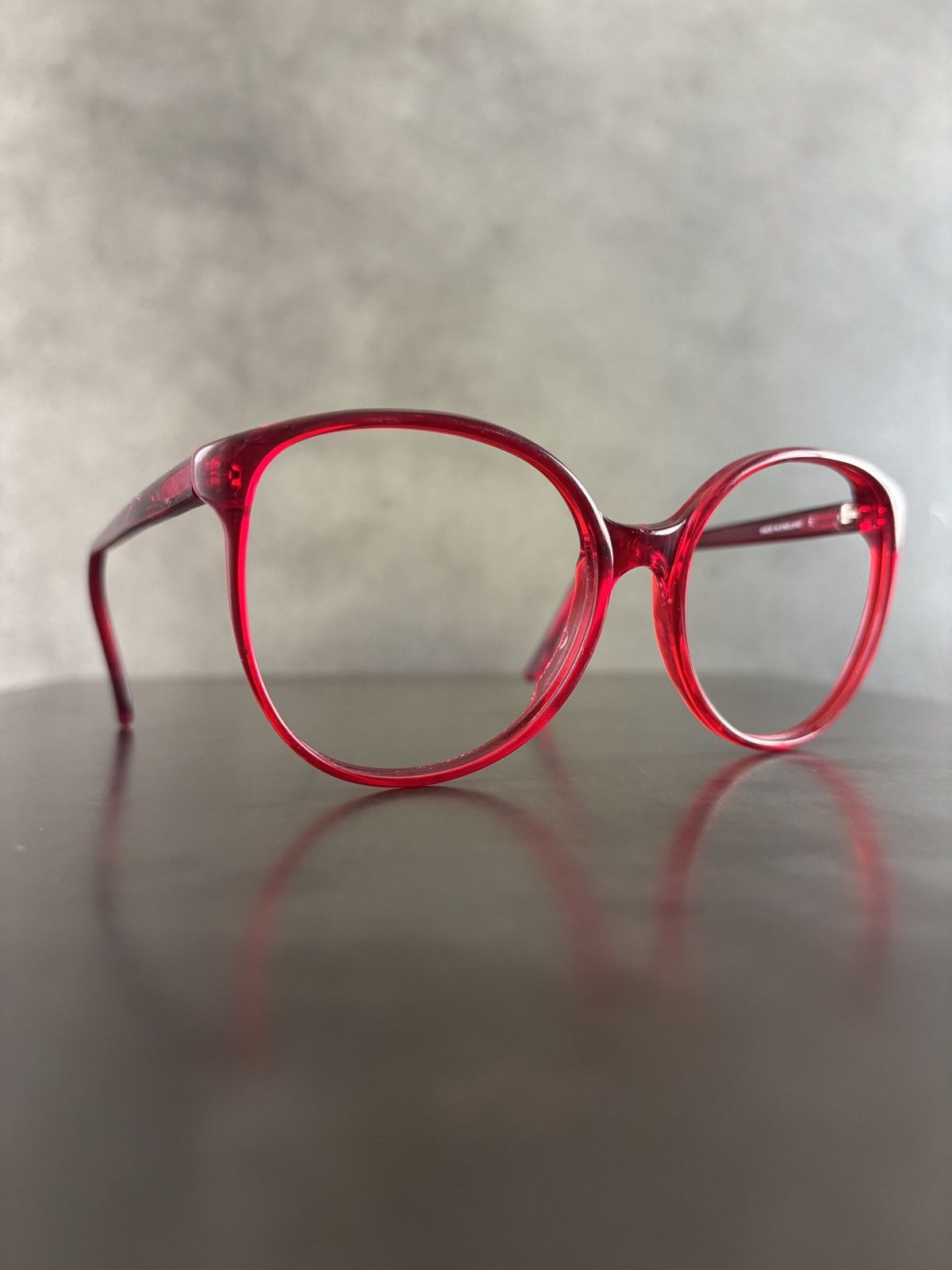 Vintage 1980s Granny Glasses Vintage Made in England Oversized Frame Size ONE SIZE - 1 Thumbnail