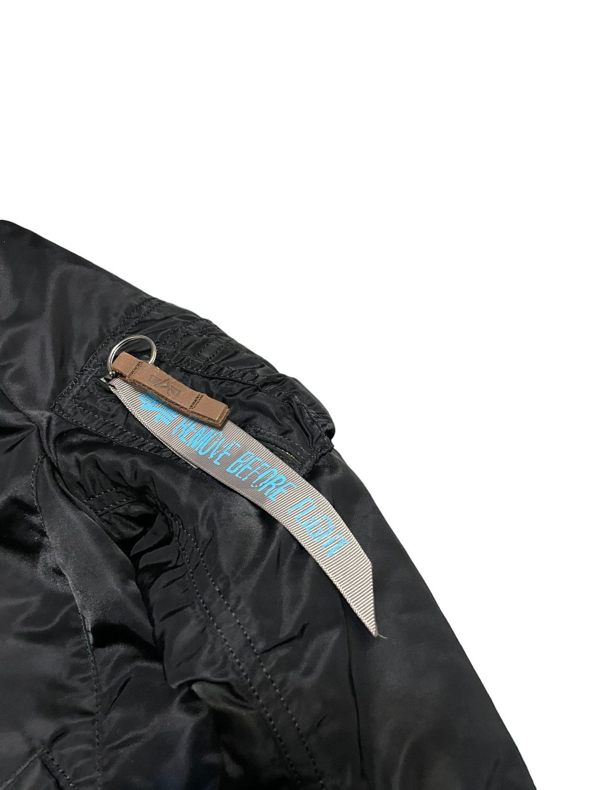 Alpha Industries ALPHA INDUSTRIES Vintage USA Black Nylon Bomber Jacket Size US S / EU 44-46 / 1 - 2 Thumbnail