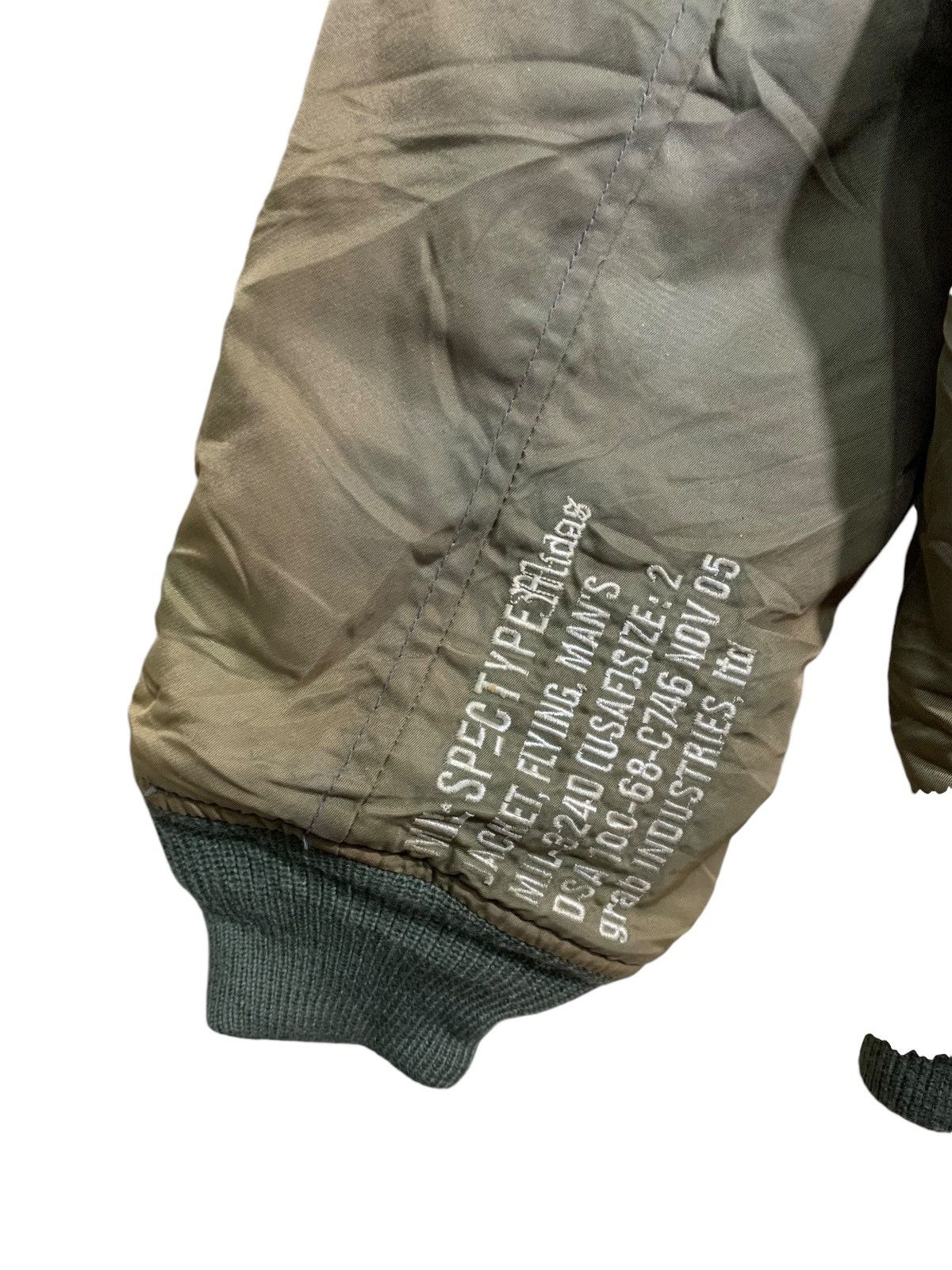 Vintage 🔥VTG USAF BOMBER JACKETS N-2B Size US L / EU 52-54 / 3 - 4 Thumbnail