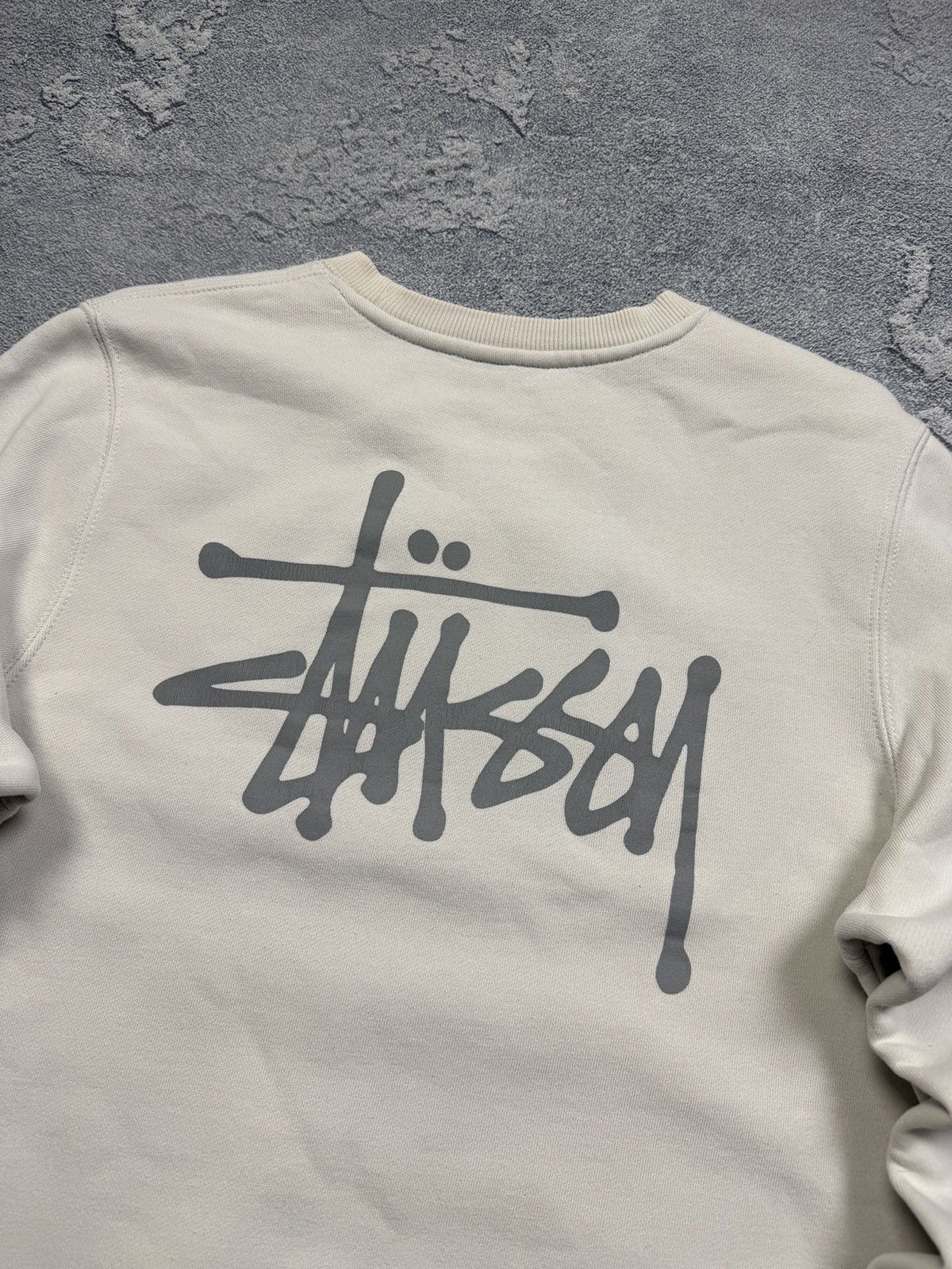 Stussy Vintage Stussy Big Logo Sweatshirt Boxy Fit Y2K Size US M / EU 48-50 / 2 - 8 Thumbnail