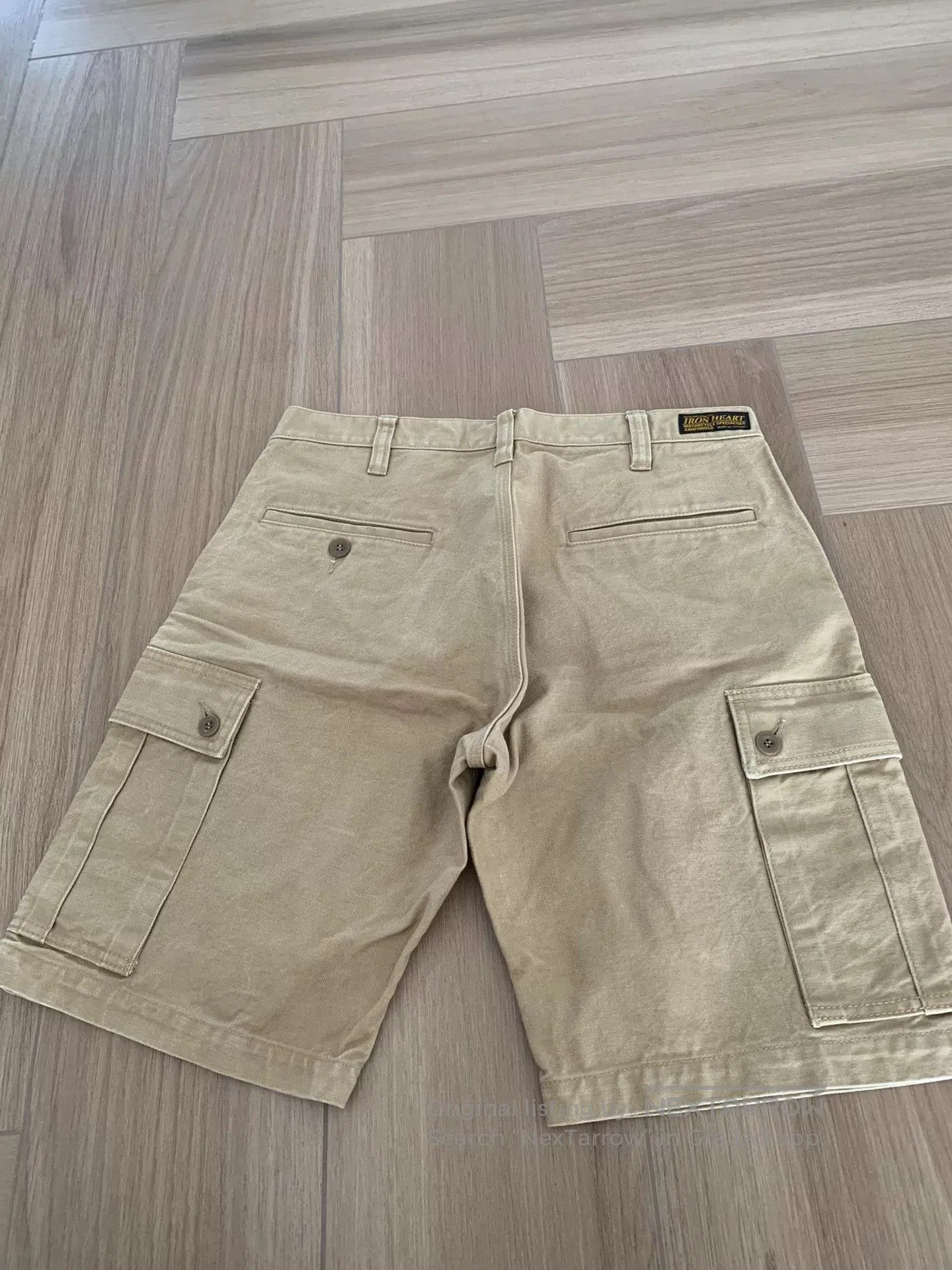 Iron Heart iron heart cargo shorts in lightweight fabric. Size US 34 / EU 50 - 2 Thumbnail