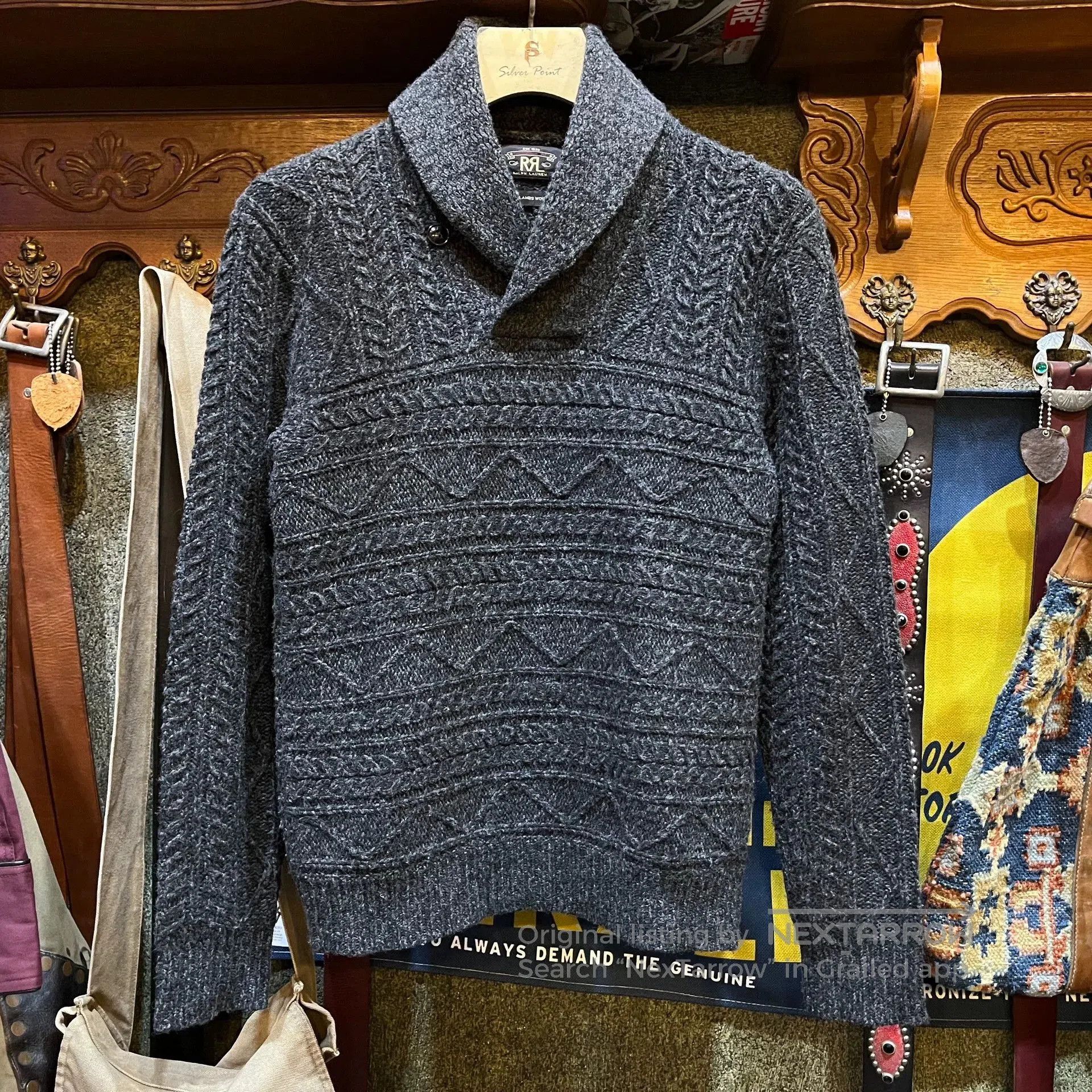 RRL Ralph Lauren RRL Double RL Wool Lamb Sweater. Size US S / EU 44-46 / 1 - 1 Thumbnail