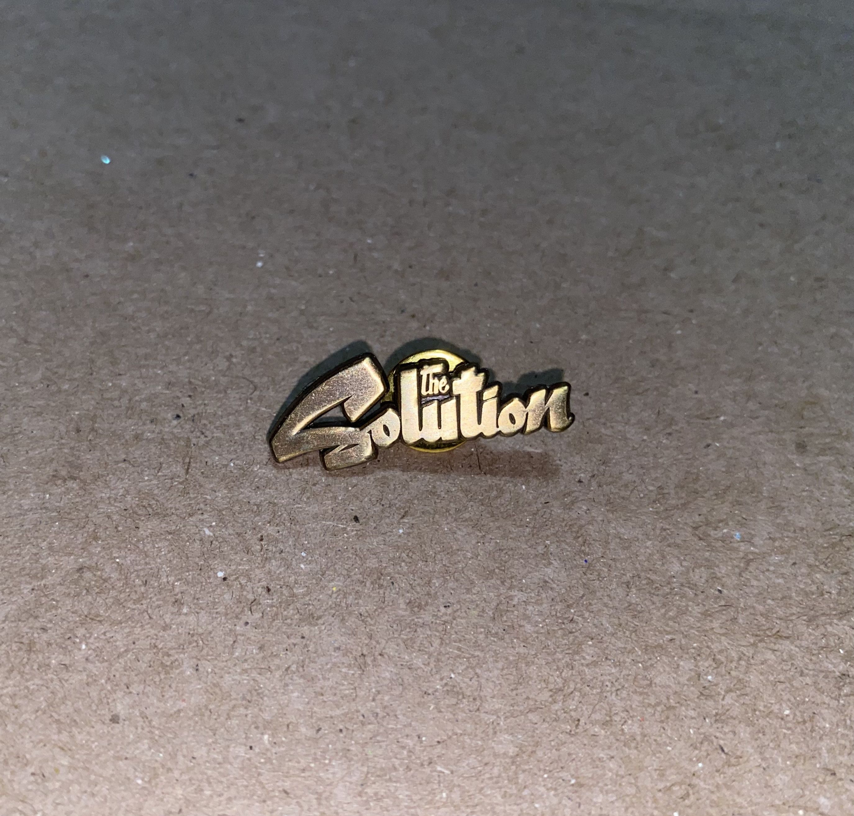 Other The Solution ? metal Lapel Pin Brooch Streetwear Store shop! Size ONE SIZE - 1 Thumbnail