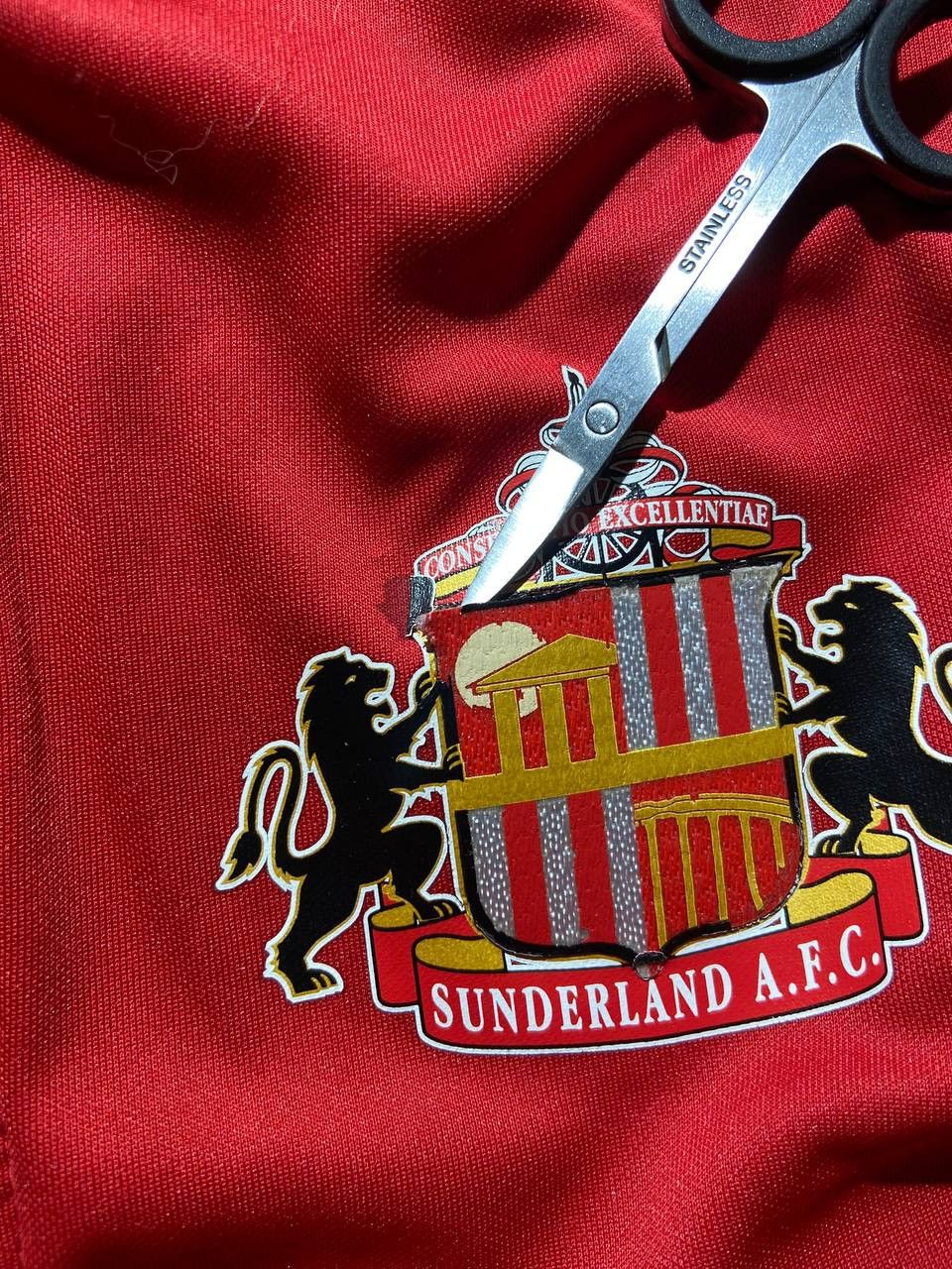 Nike × Vintage Sunderland Nike Football Track Training Top Full zip S Size US S / EU 44-46 / 1 - 6 Thumbnail