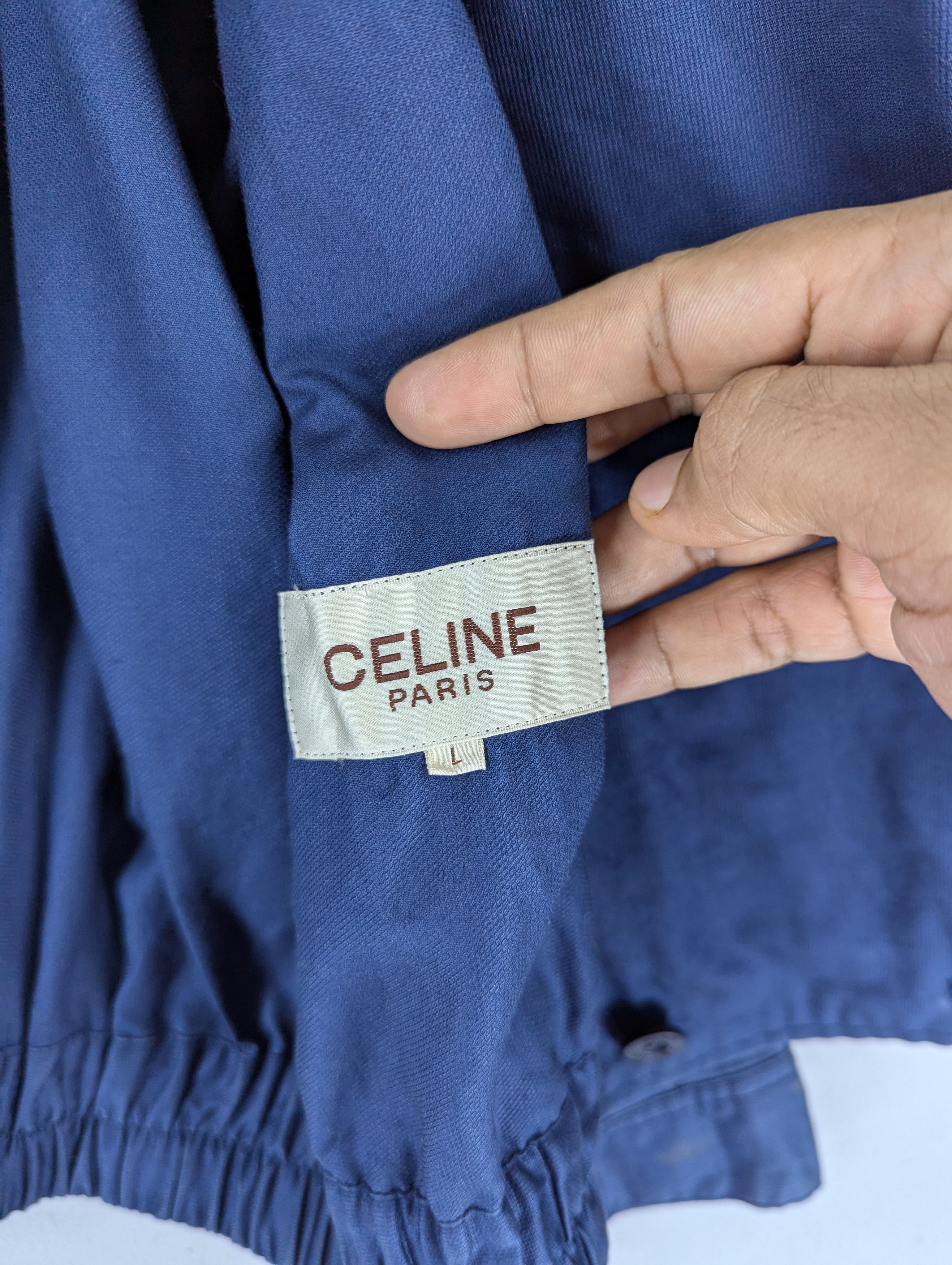 Celine Vintage Celine Light Button Blazer Style Jacket Size L / US 10 / IT 46 - 10 Thumbnail