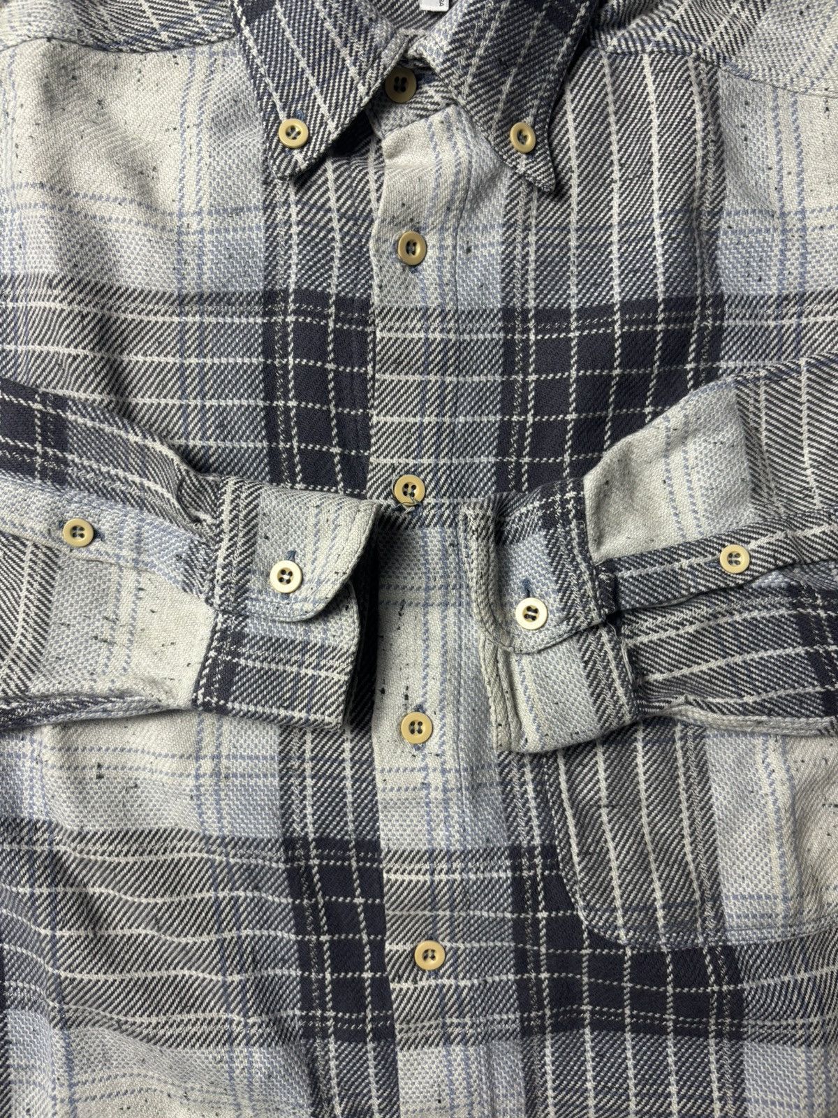 Armani 1990s Armani Jeans Flannel Harvard Shirt Size US L / EU 52-54 / 3 - 8 Thumbnail