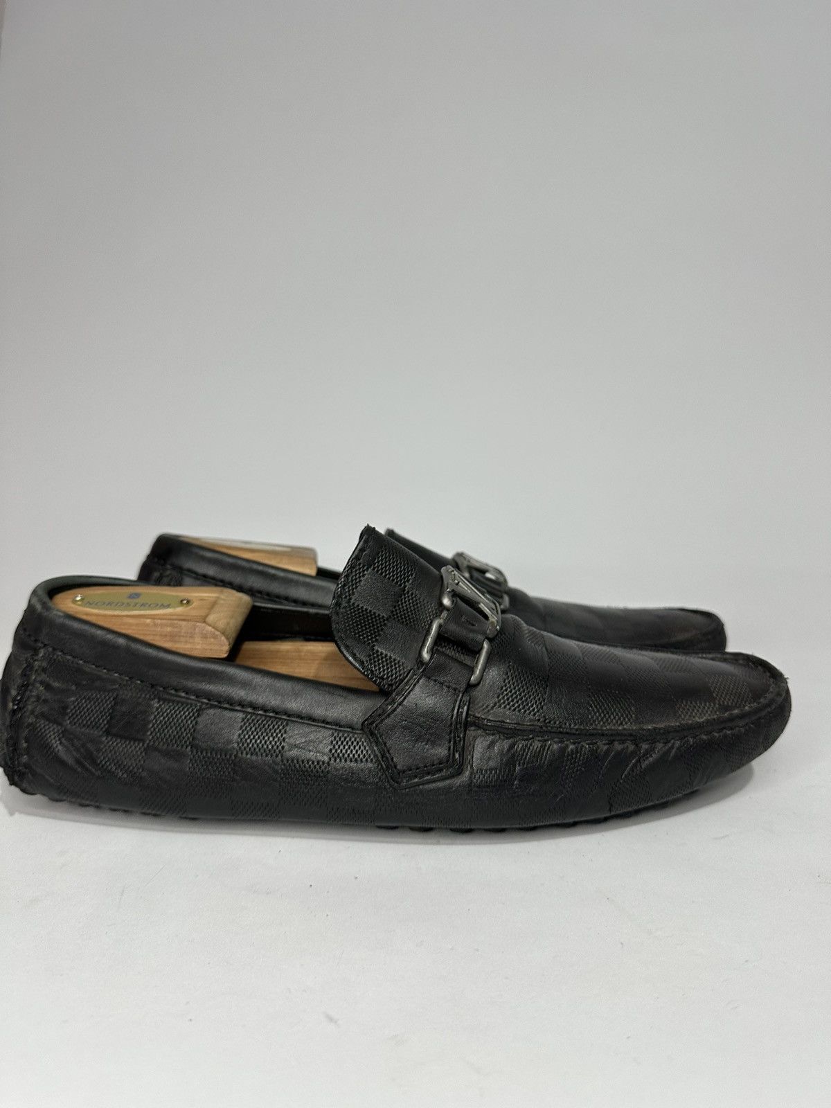 Louis Vuitton Louis Vuitton Montecarlo Damier Lv Logo Horsebit Loafers. Size US 8 / EU 41 - 1 Thumbnail