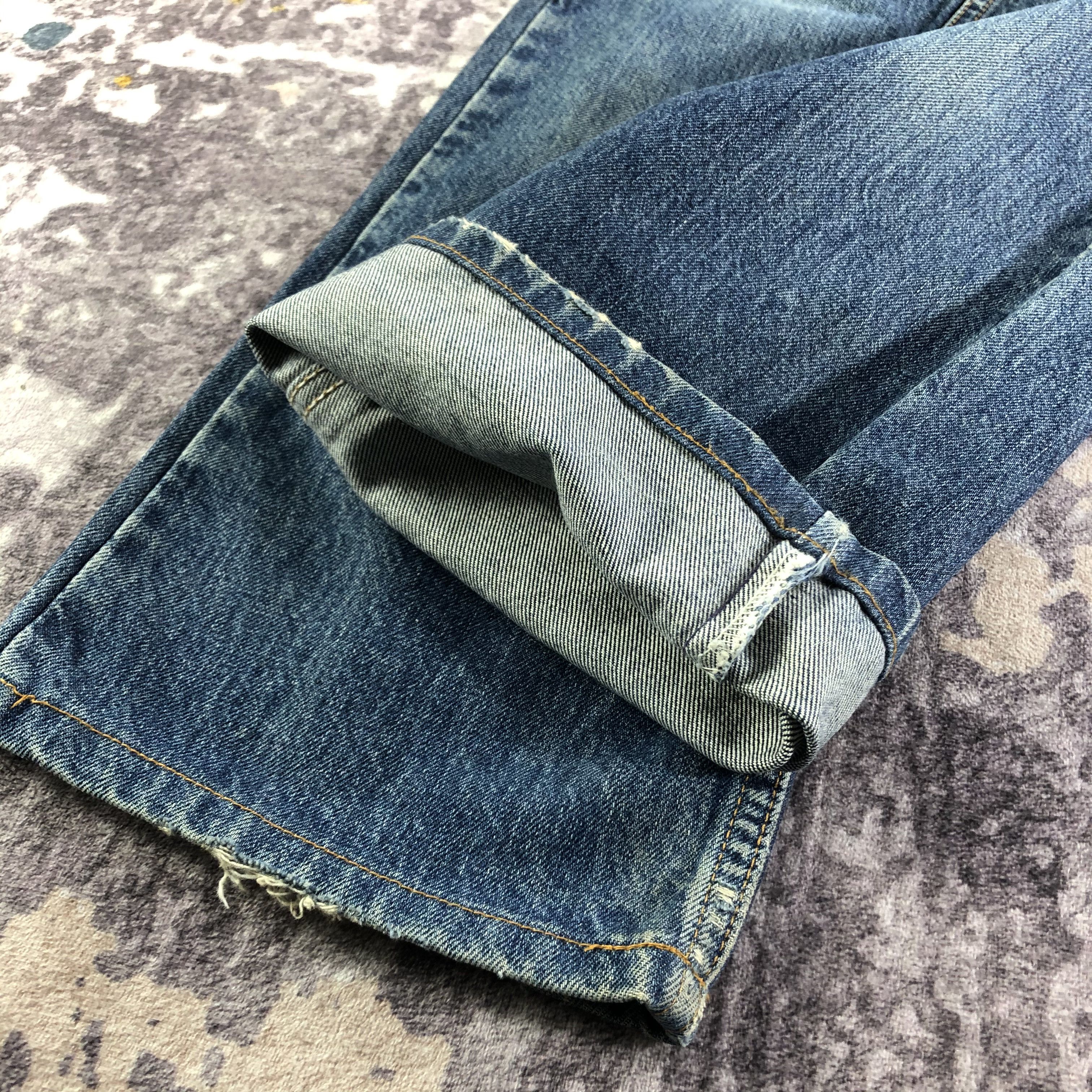 Levi's × Vintage 90s Vintage Orange Tab Levis 605 Jeans-JM3335 Size US 28 / EU 44 - 7 Thumbnail
