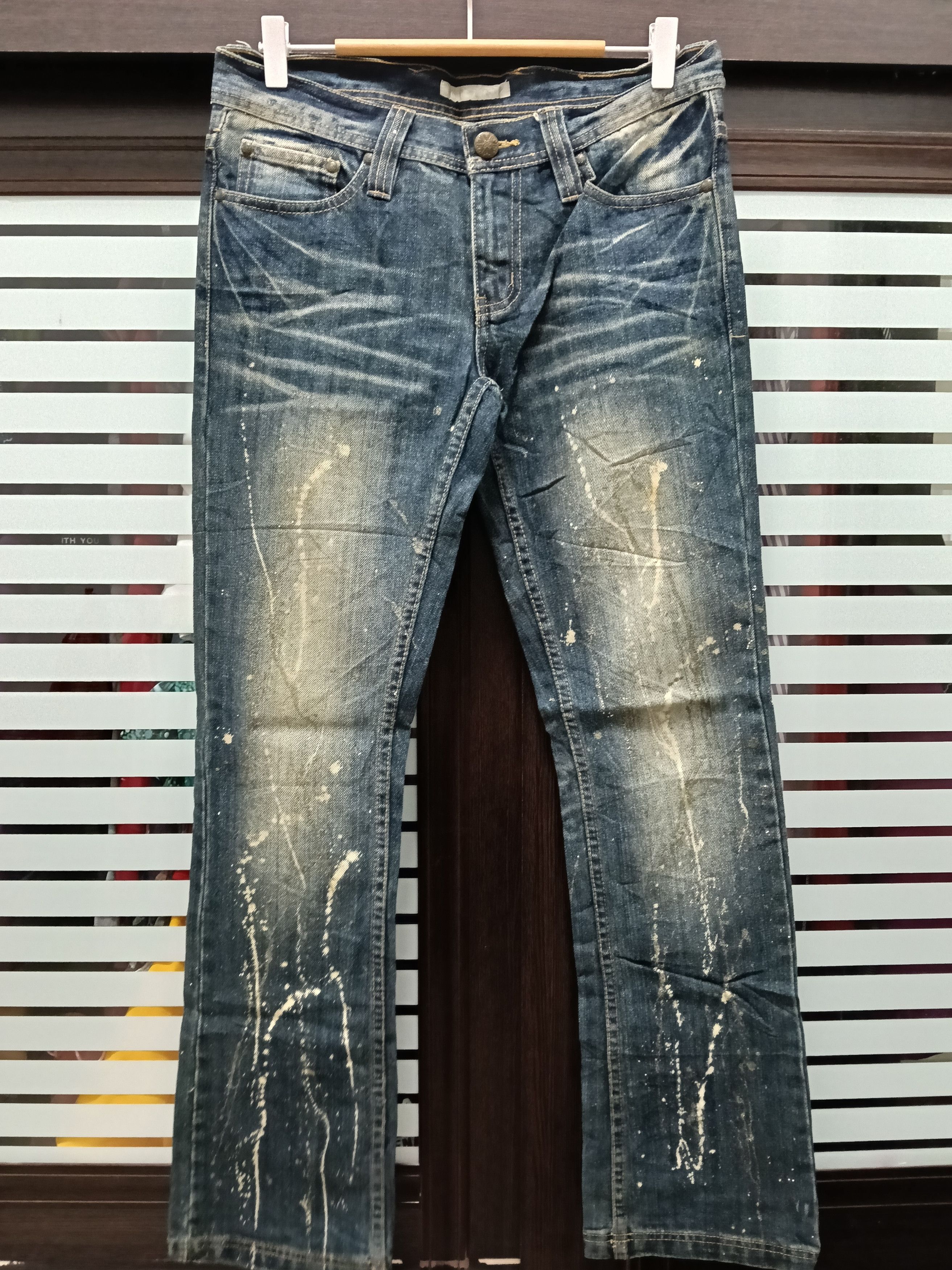 Japanese Brand 💥Flared Bootcut Wild Party Japanese Denim💥 Size US 31 - 1 Thumbnail
