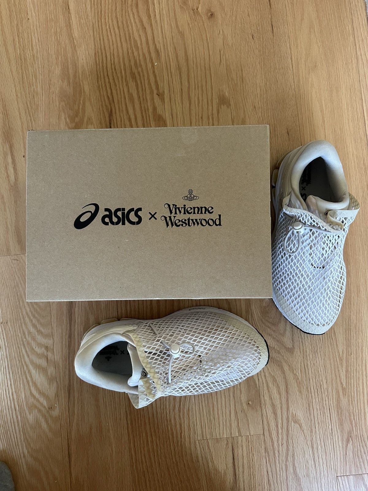 Asics × Vivienne Westwood ASICS X Vivienne Westwood Gel Kayano 26 White Size US 8 / EU 41 - 4 Thumbnail