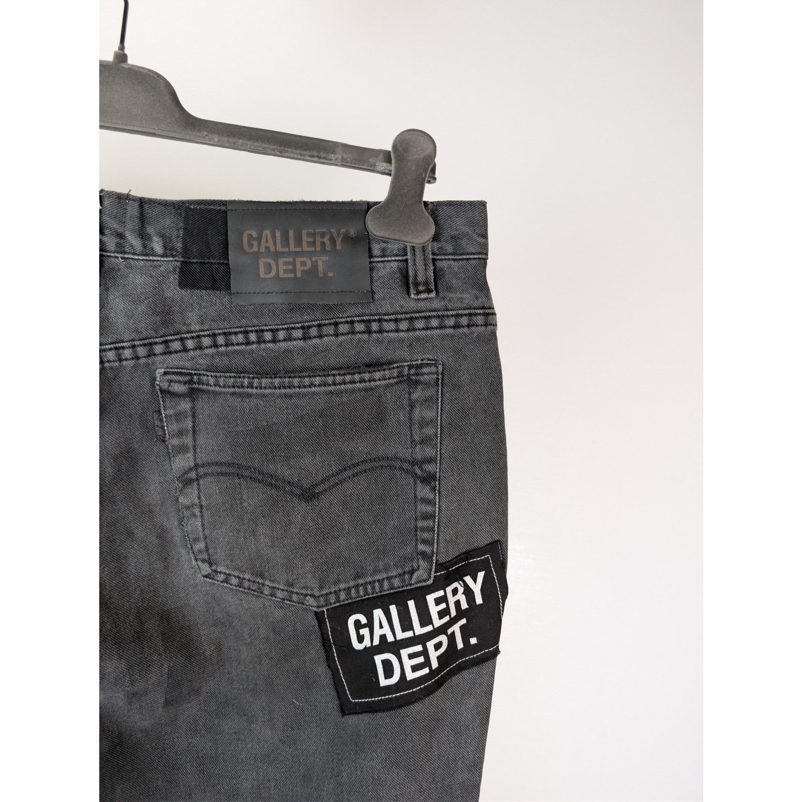 Gallery Dept. o1rshd1 Born To Die Denim Jeans in Black Size US 34 / EU 50 - 15 Thumbnail
