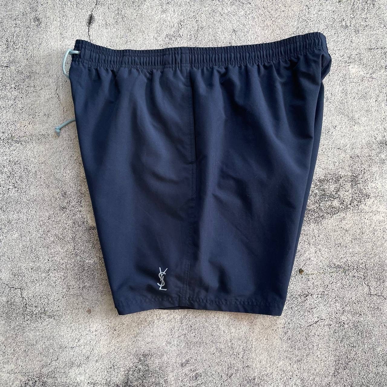 Yves Saint Laurent Vintage Yves Saint Laurent Shorts Dark Blue Size XL Size US 36 / EU 52 - 5 Thumbnail