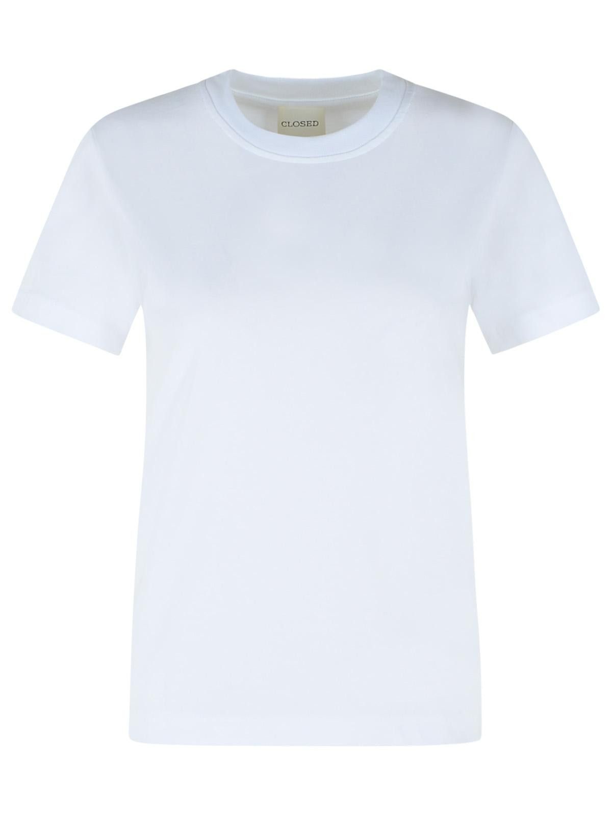 CLOSED White Cotton T-Shirt