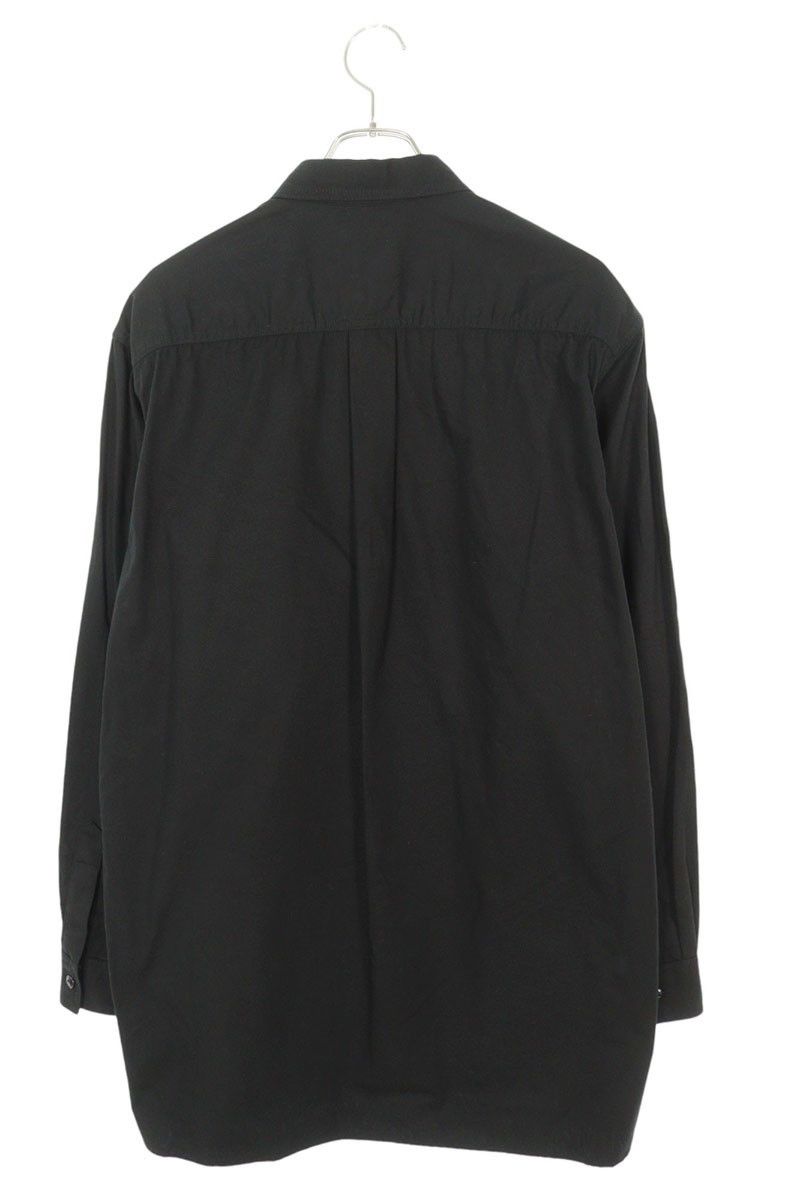 Yohji Yamamoto BLACK Scandal Yohji Yamamoto//Army poplin long sleeve shirt Size US XL / EU 56 / 4 - 2 Thumbnail