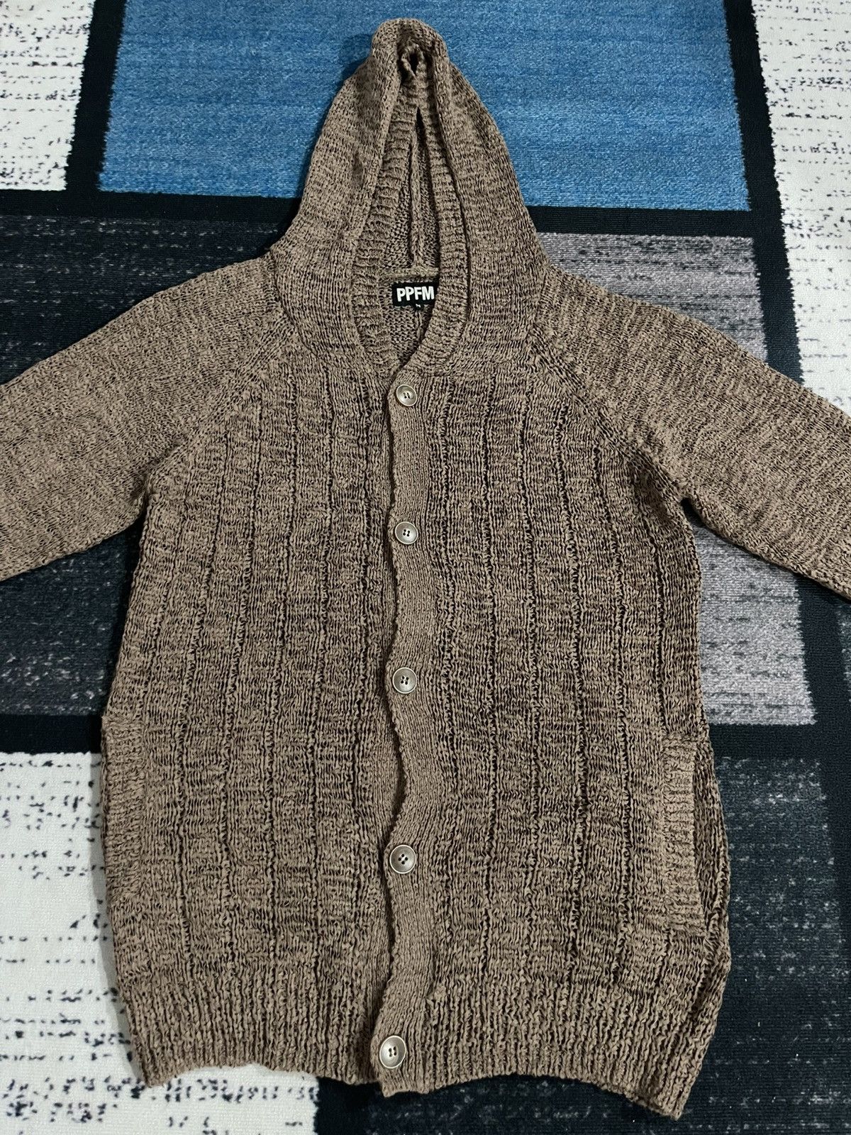 PPFM PPFM Knitwear Hoodie Button Up Jacket Size US M / EU 48-50 / 2 - 5 Thumbnail