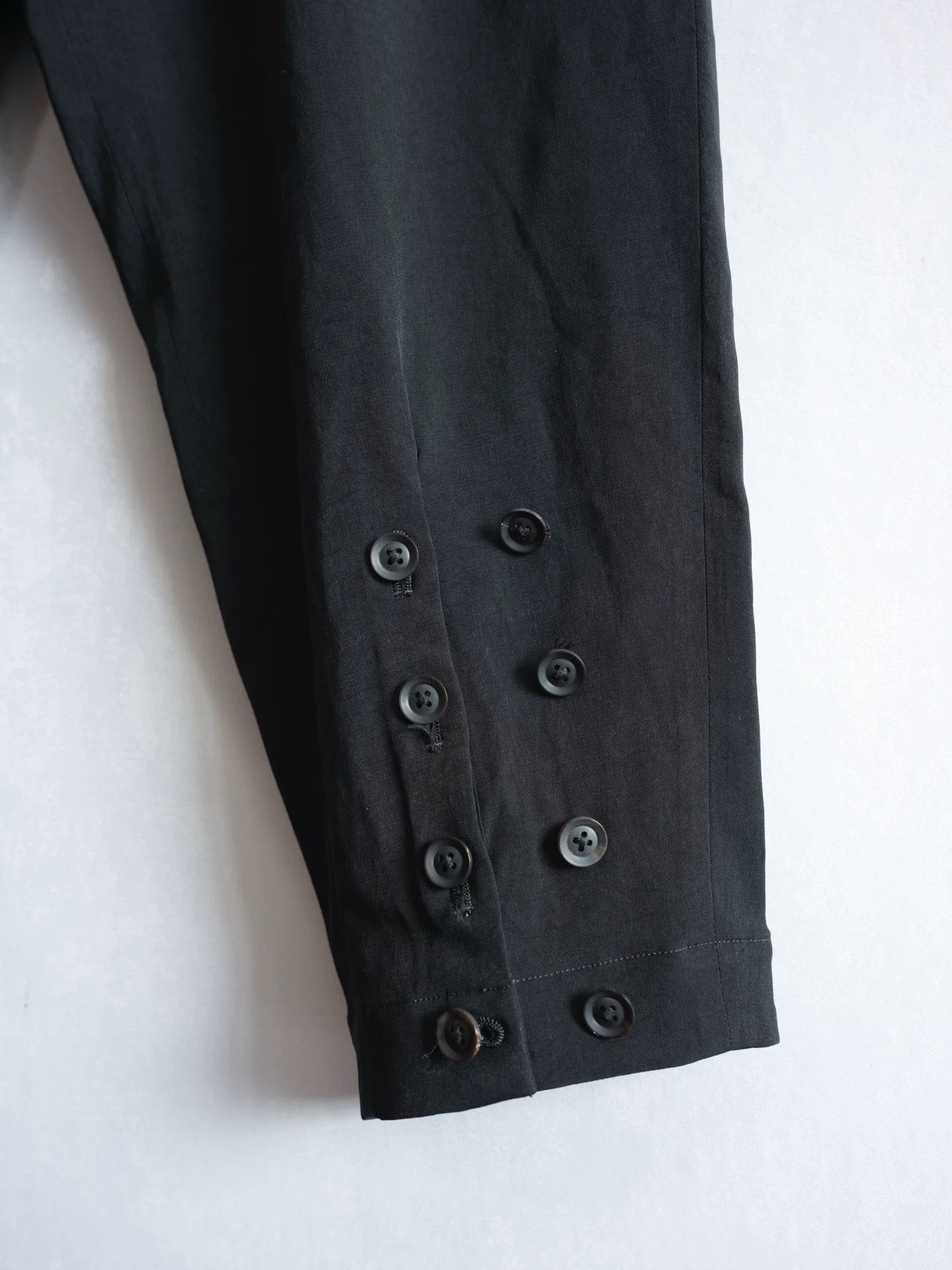 Yohji Yamamoto Yohji Yamamoto 21SS Button Cuff Triacetate Pants Size 2 Size US 32 / EU 48 - 8 Thumbnail