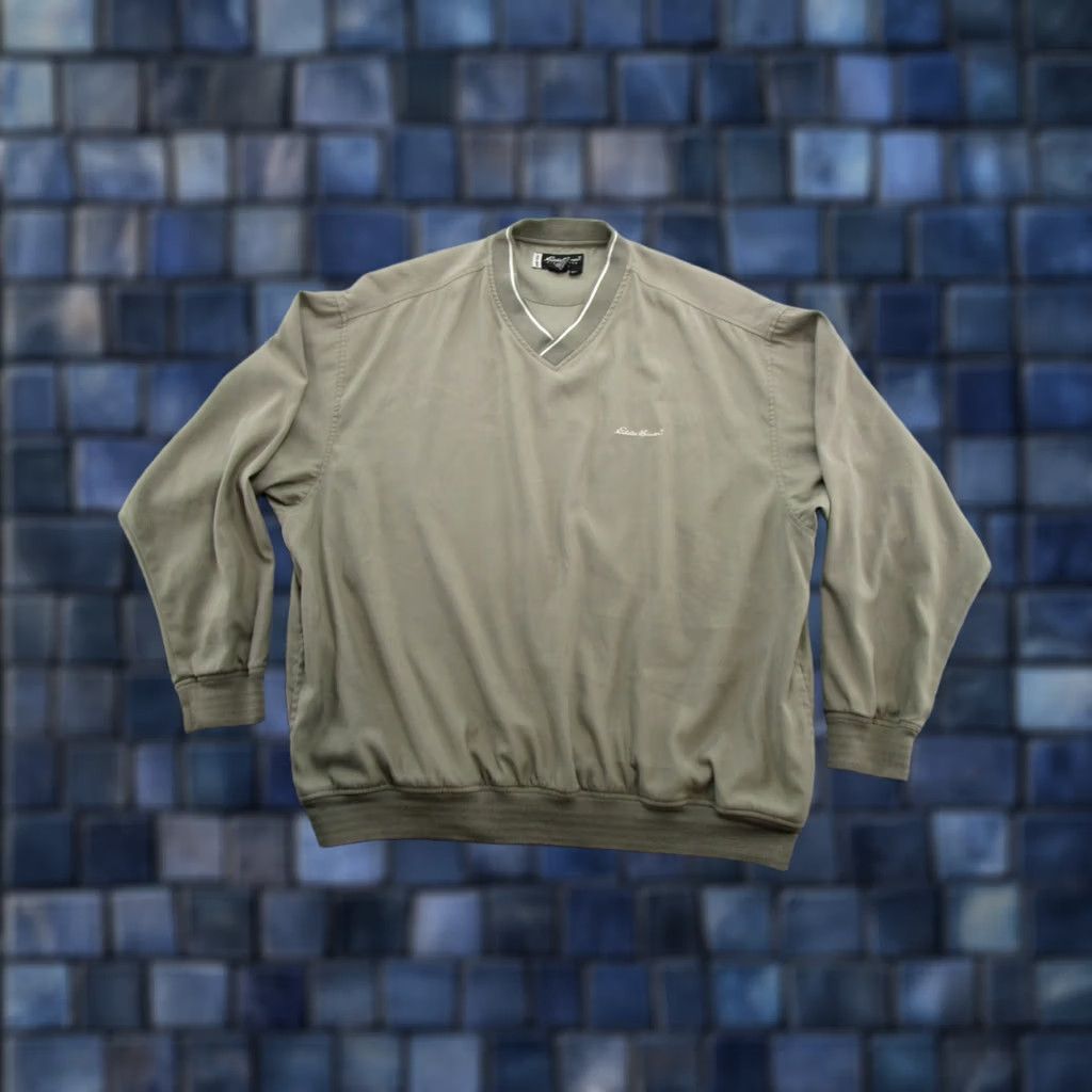Eddie Bauer VINTAGE Eddie Bauer Ebtek Golf Windbreaker Jacket XL Green Mens 90s 2000s Embroidered Logo, Nylon, Polyester, Lightweight, Mid-Length, Regular Fit Size US XL / EU 56 / 4 - 1 Thumbnail